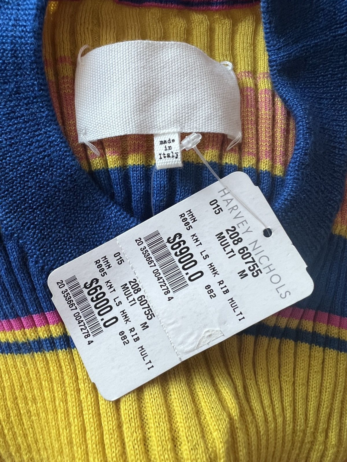 Maison Margiela 🌈 Maison Margiela four stitches color stripped knit top Size M / US 6-8 / IT 42-44 - 5 Thumbnail