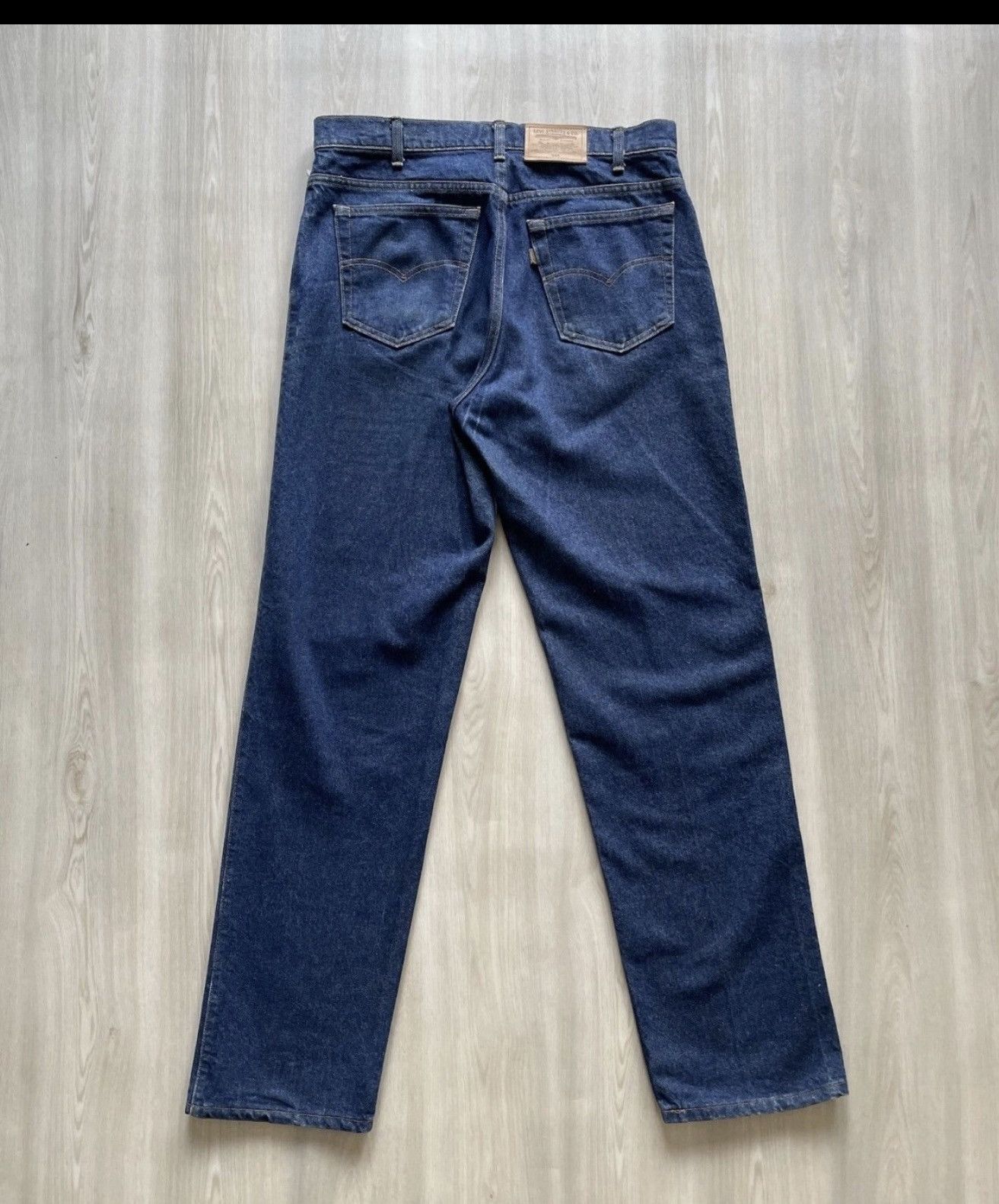 Levi's Vintage 80s 540 Levis Leather Tab Jeans Sz 36x34 Made In USA Size US 35 - 5 Thumbnail