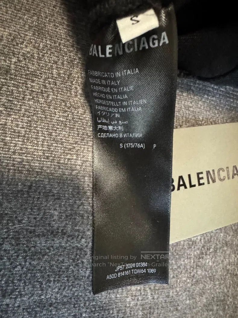 Balenciaga Balenciaga Black Waxed Wide. Size US 26 / EU 42 - 4 Thumbnail