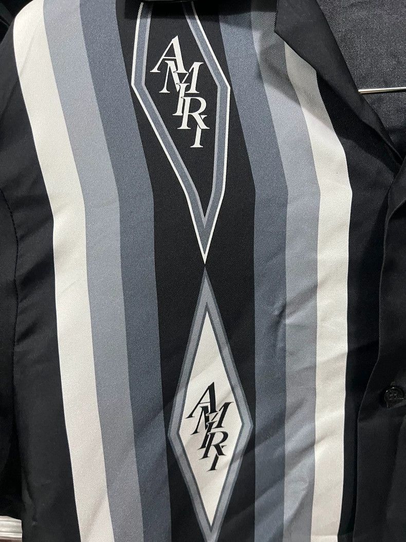 Amiri Amiri logo silk shirt Size US L / EU 52-54 / 3 - 3 Thumbnail