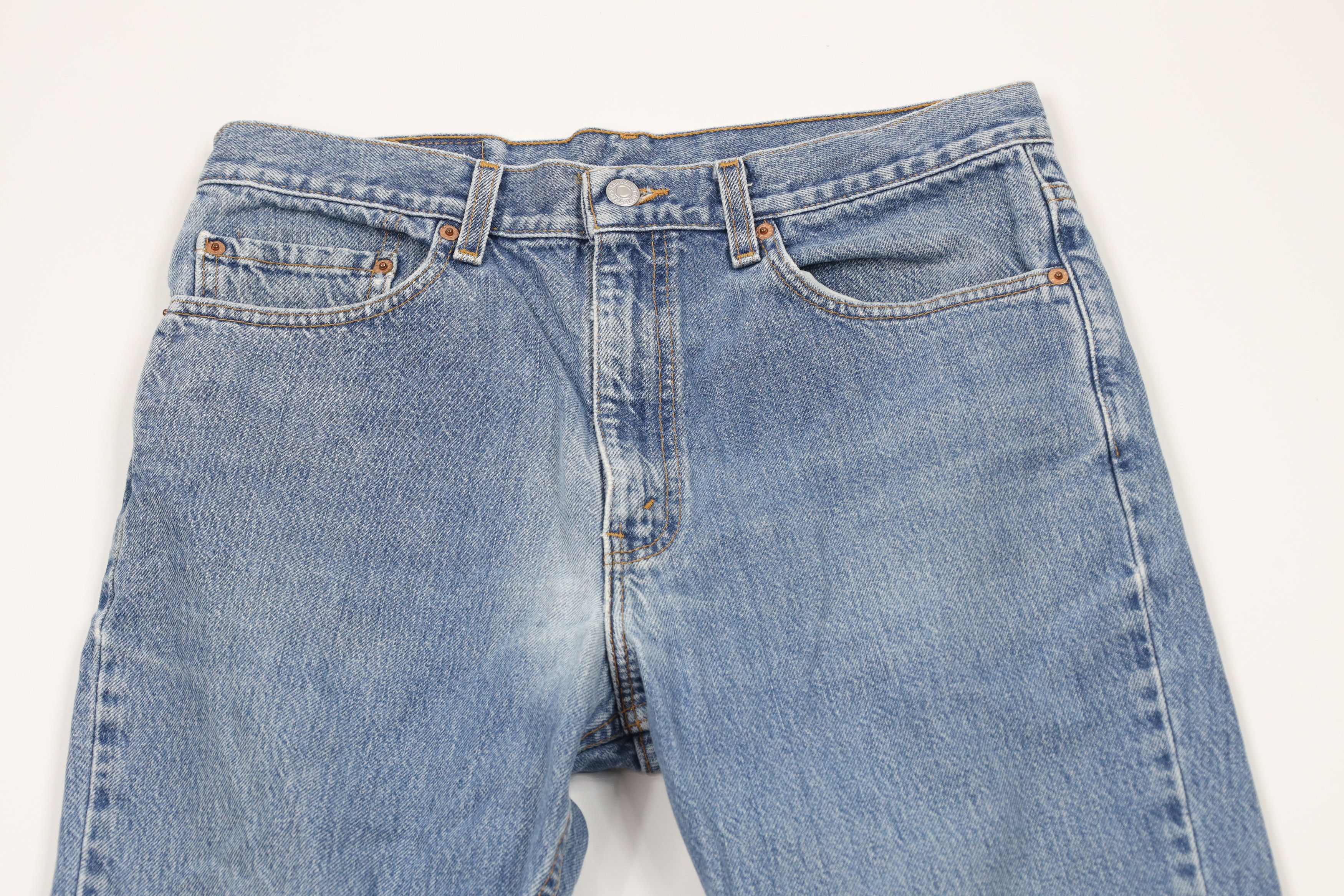 Levi's × Vintage Vintage Y2K 2001 Levis 517 Western Bootcut Flared Jeans USA Size 34 - 2 Thumbnail