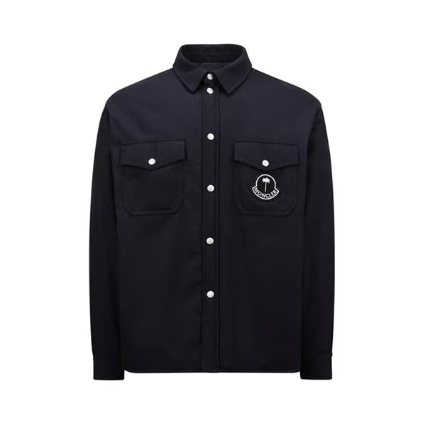 Moncler Wool Flannel Shirt Size US S / EU 44-46 / 1 - 1 Preview