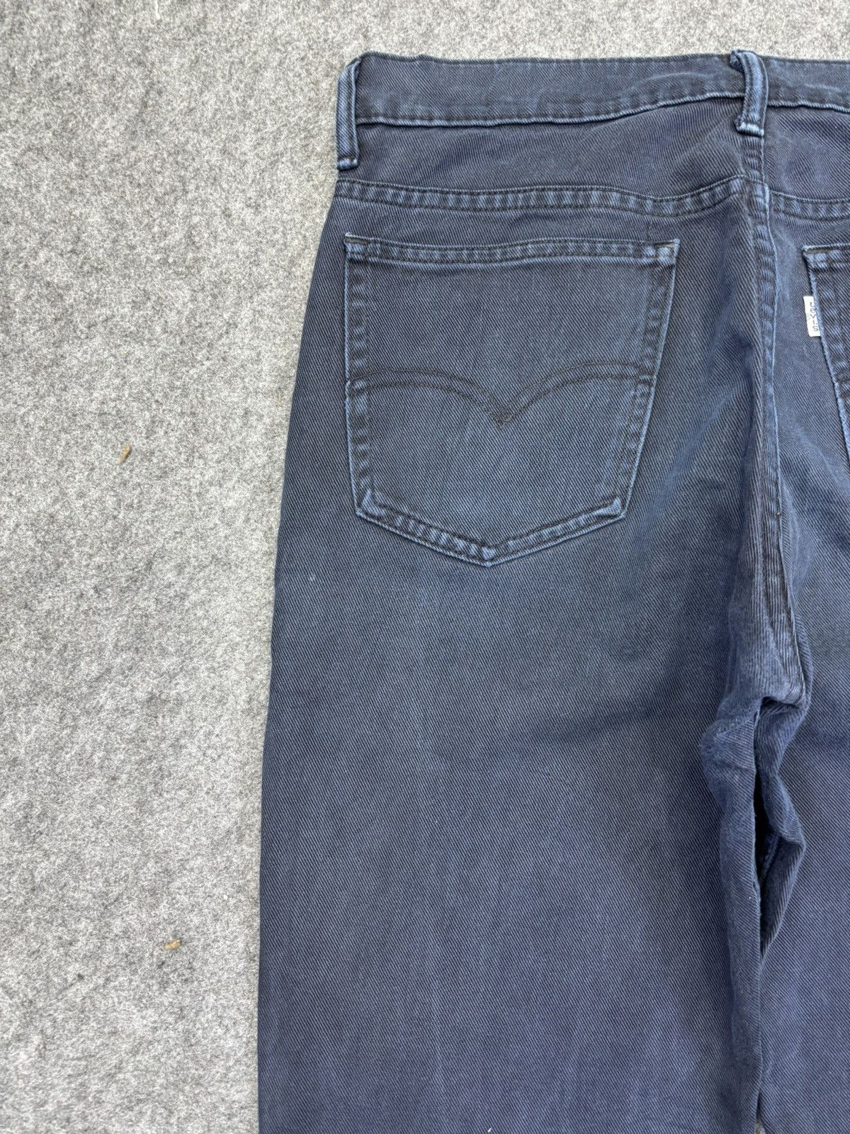 Levi's 💥Flare💥Vintage 90s Levis 517 Black Wash Denim F868 Size US 32 / EU 48 - 9 Thumbnail