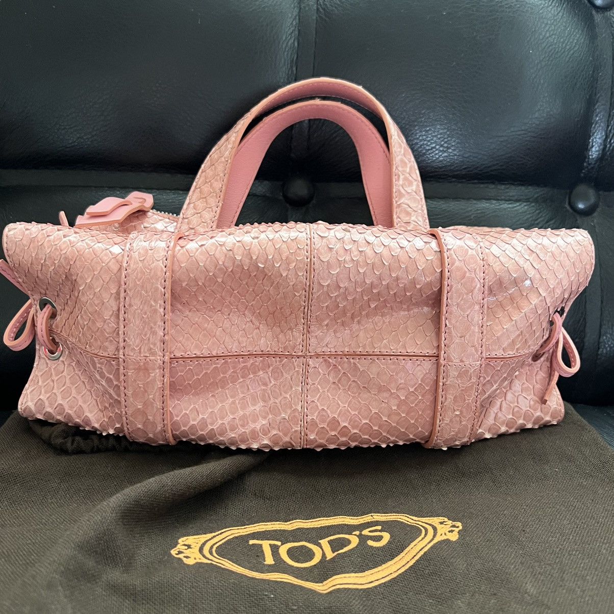 Tod's Tod’s Pink Mini Leather Bag Made in Italy w/ Dust Bag Size ONE SIZE - 5 Thumbnail