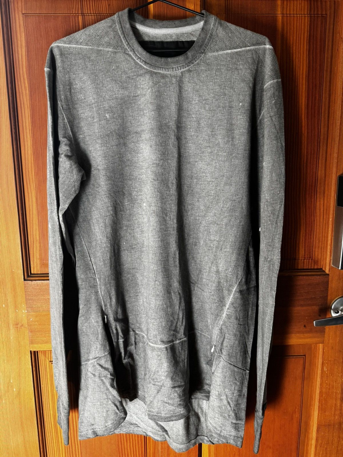 Hamcus Cold-Dyed White Painted Embroidery Sweatshirt Size US S / EU 44-46 / 1 - 1 Thumbnail