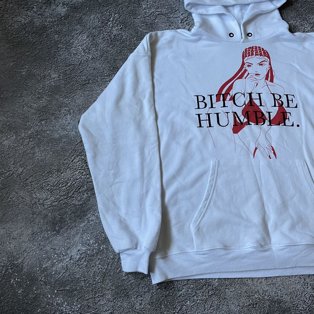 Vintage Vintage Y2K Graphic Hoodie Cream Oversized Streetwear Drip M Size US M / EU 48-50 / 2 - 4 Thumbnail