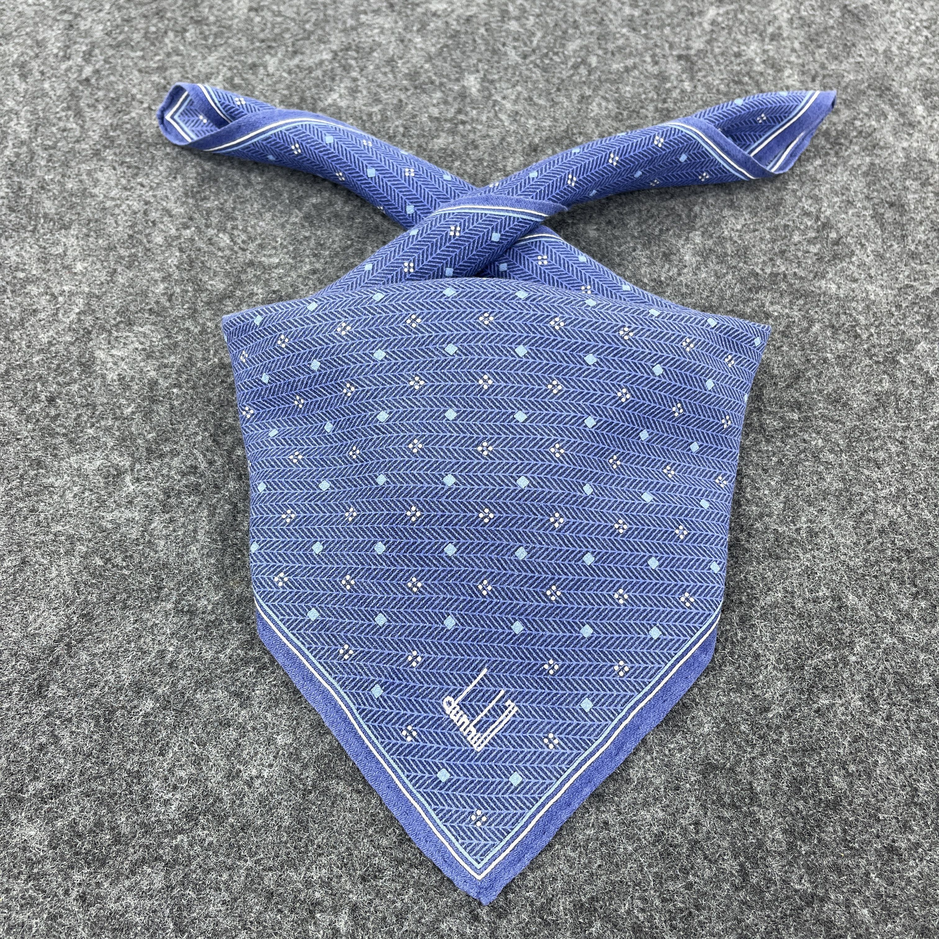 Vintage Alfred Dunhill Handkerchief / Bandana / Neckerchief B227 Size ONE SIZE - 1 Thumbnail