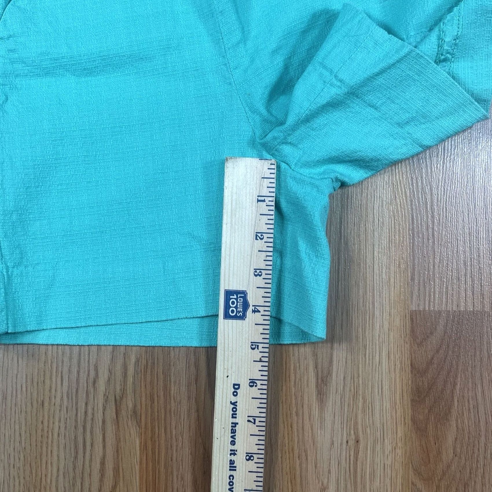 Vintage Cartonnier Shorts Womens Size 2 Blue Stretch Flat Front Khaki Chino Slacks Size 26" / US 2 / IT 38 - 5 Thumbnail