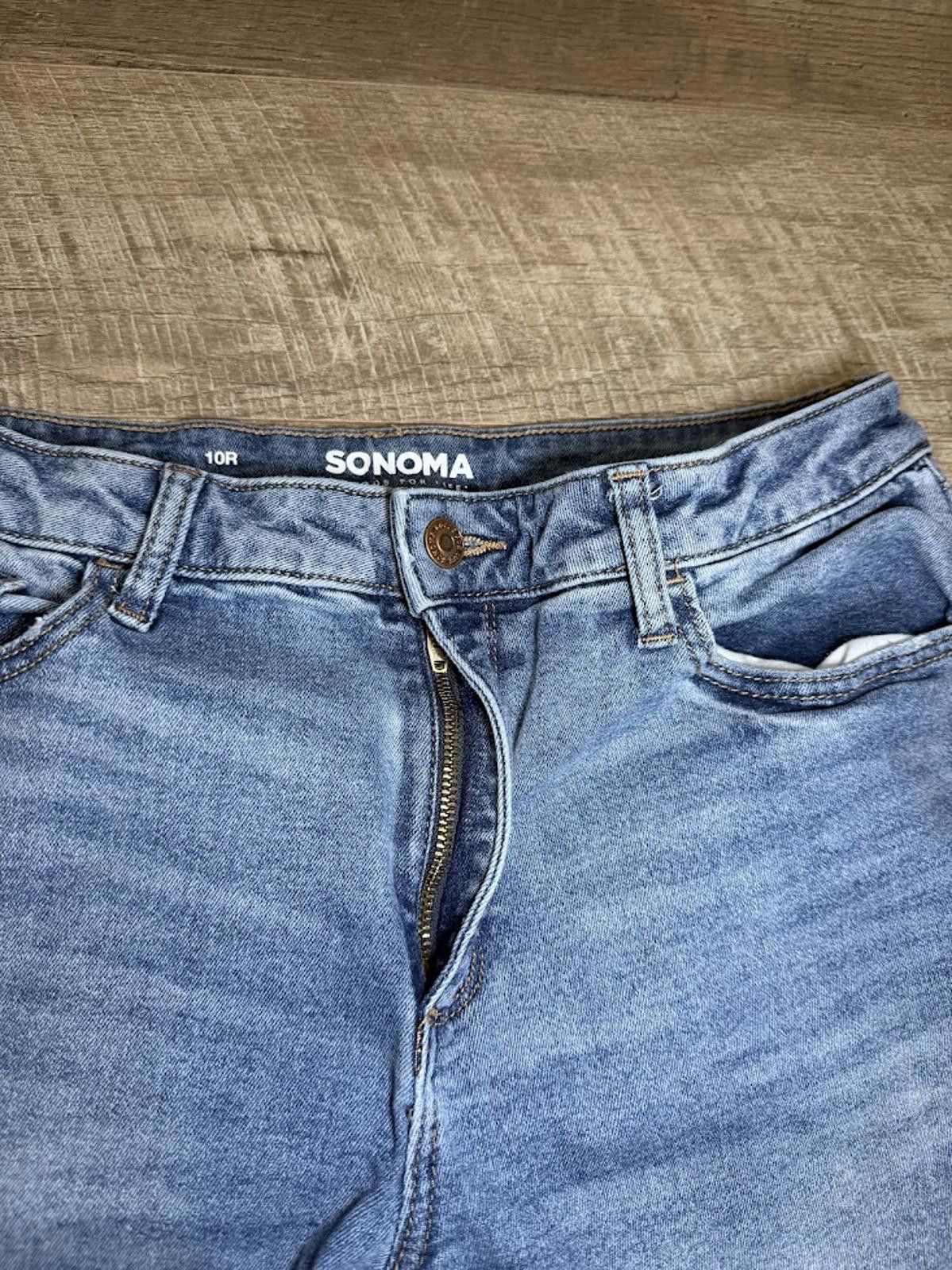 Sonoma Sonoma Goods For Life High Rise Skinny Jeans Size 32" / US 10 / IT 46 - 3 Thumbnail