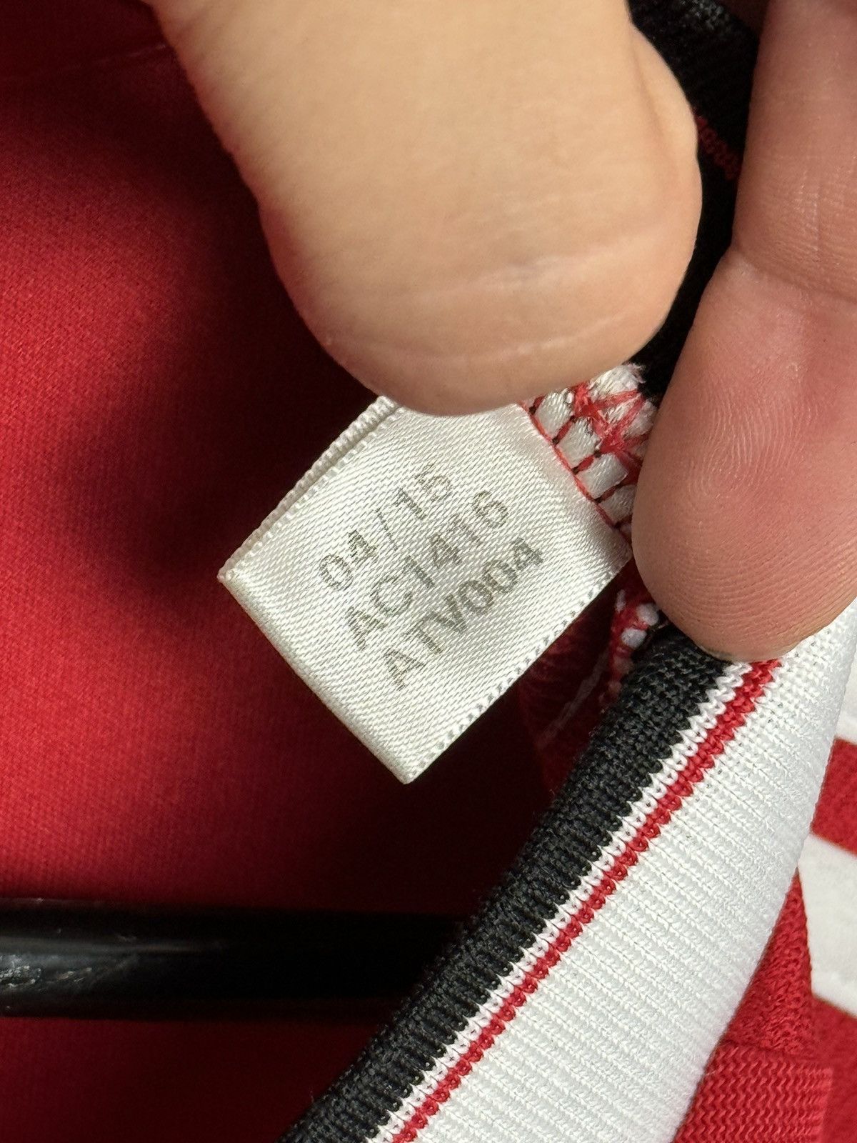 Adidas Manchester United 15/16 Home Football Long Sleeve Jersey Size US XL / EU 56 / 4 - 6 Thumbnail