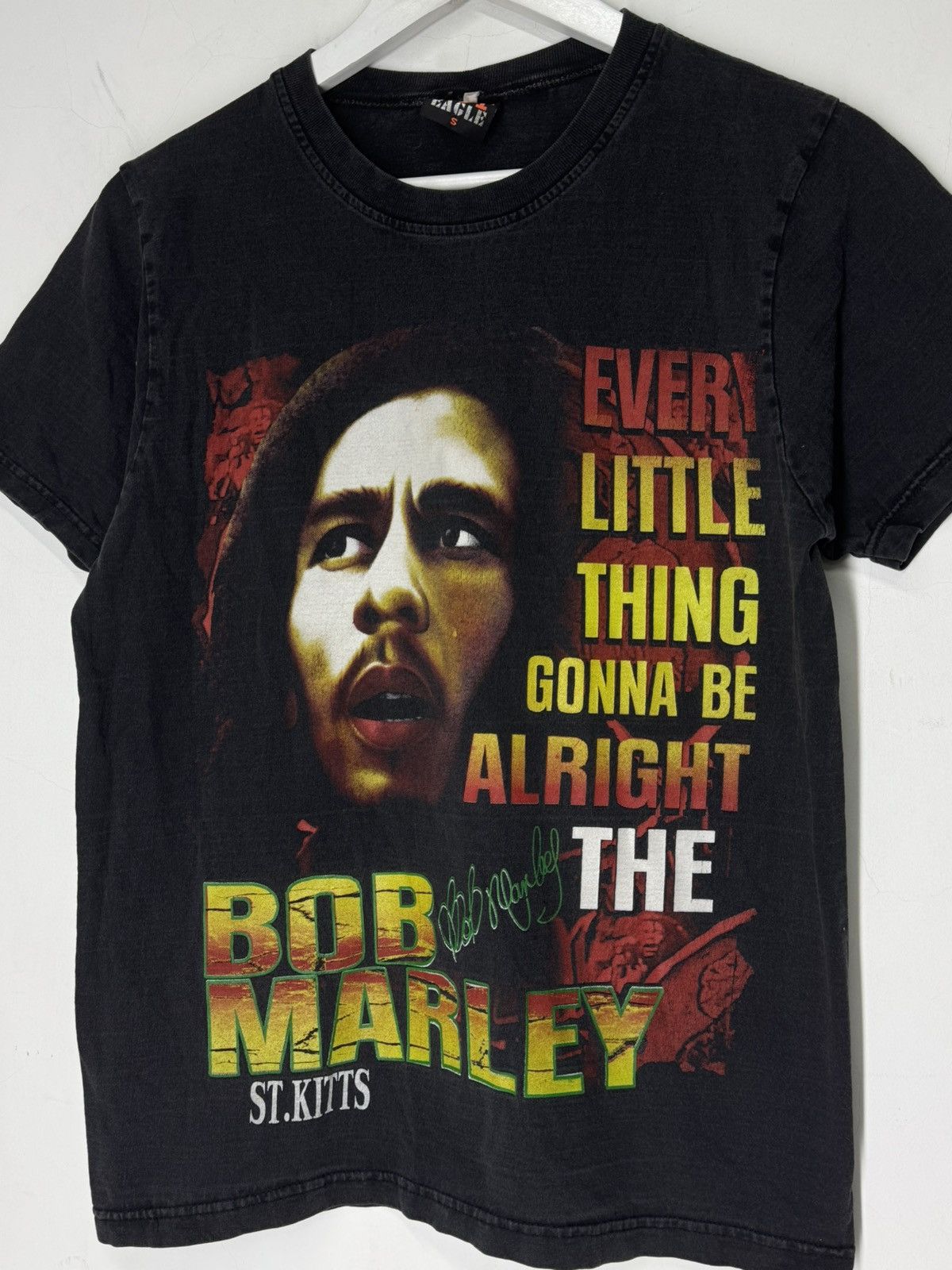 Bob Marley Vintage Bob Marley Every Little Thing Gonna Be Alright Shirt Size US S / EU 44-46 / 1 - 3 Thumbnail