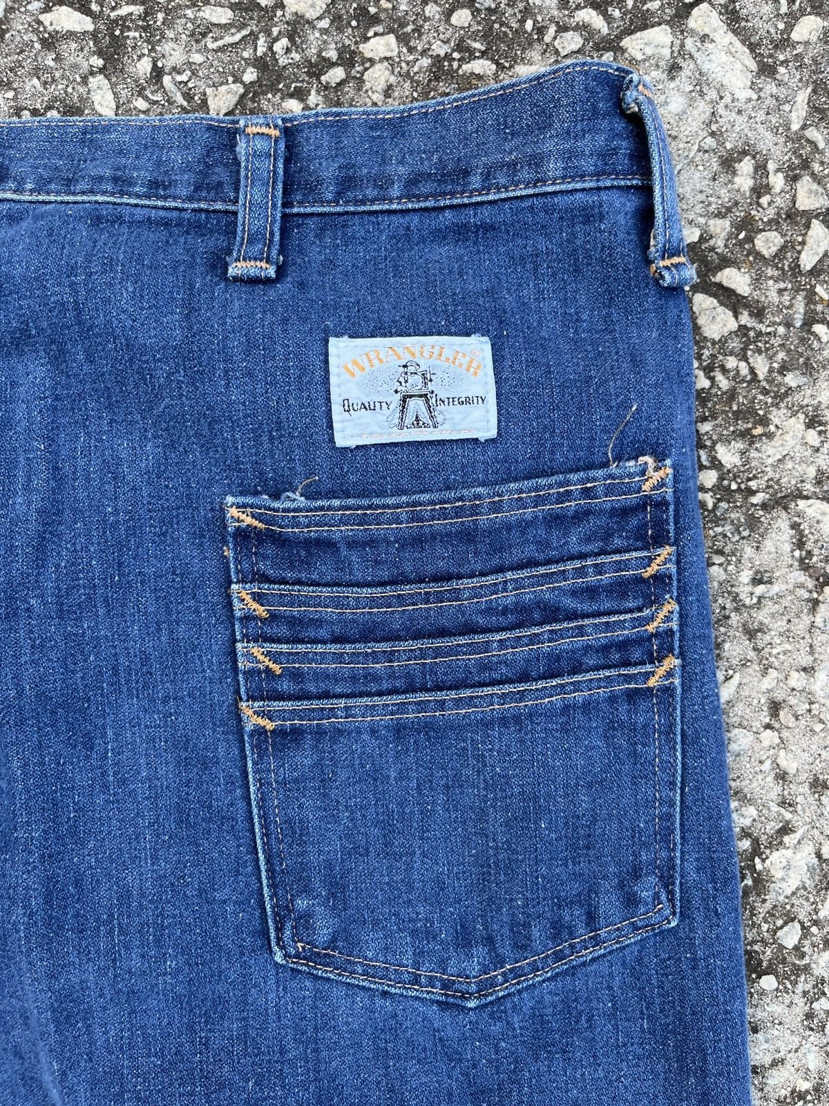 Wrangler 🔥Extremely Rare🔥 Vintage Wrangler Jeans Size US 42 / EU 58 - 4 Thumbnail