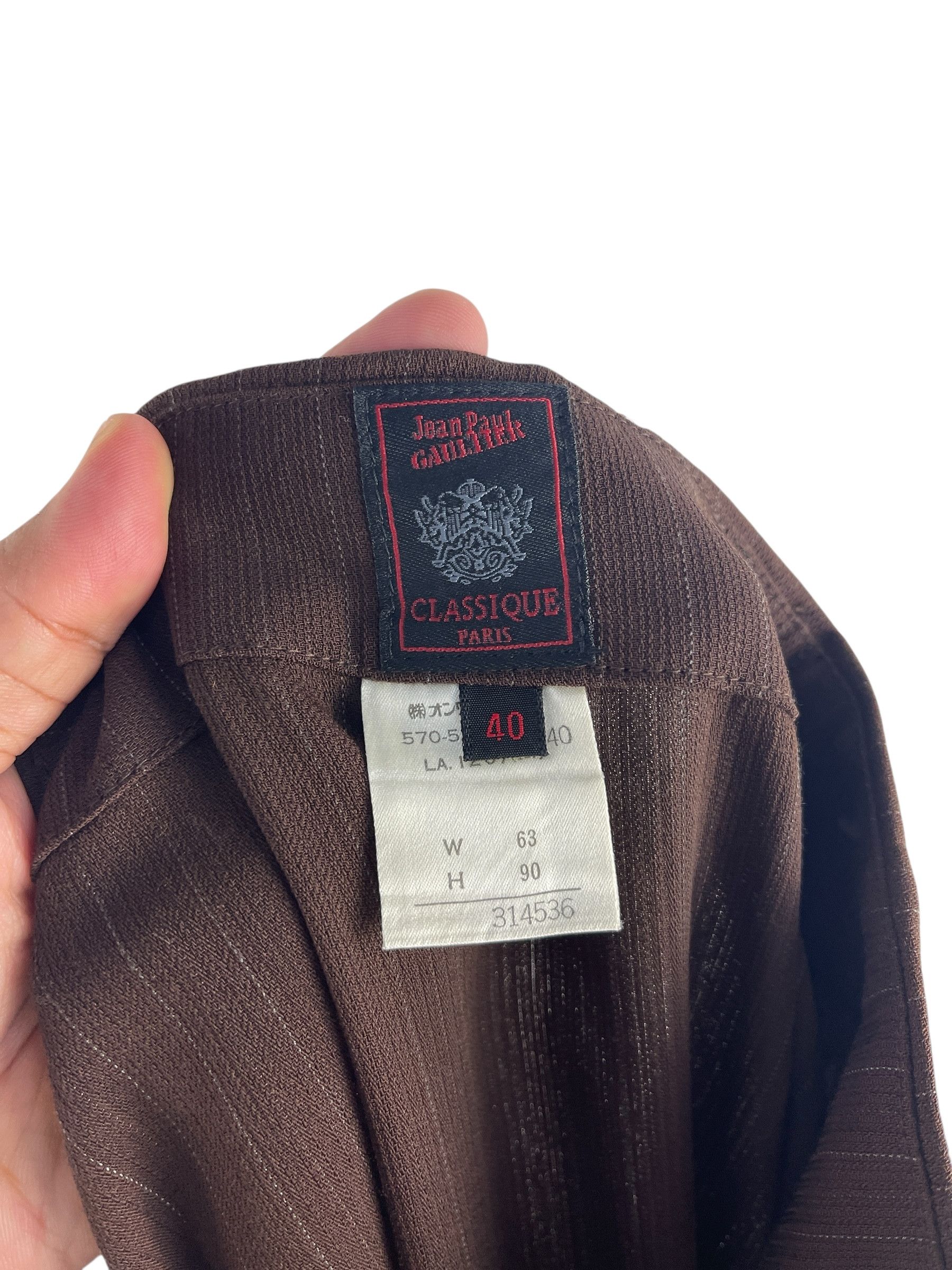 Jean Paul Gaultier Jean Paul Gaultier Classique Avant-Garde Wrap Pants Size 28" / US 6 / IT 42 - 14 Thumbnail