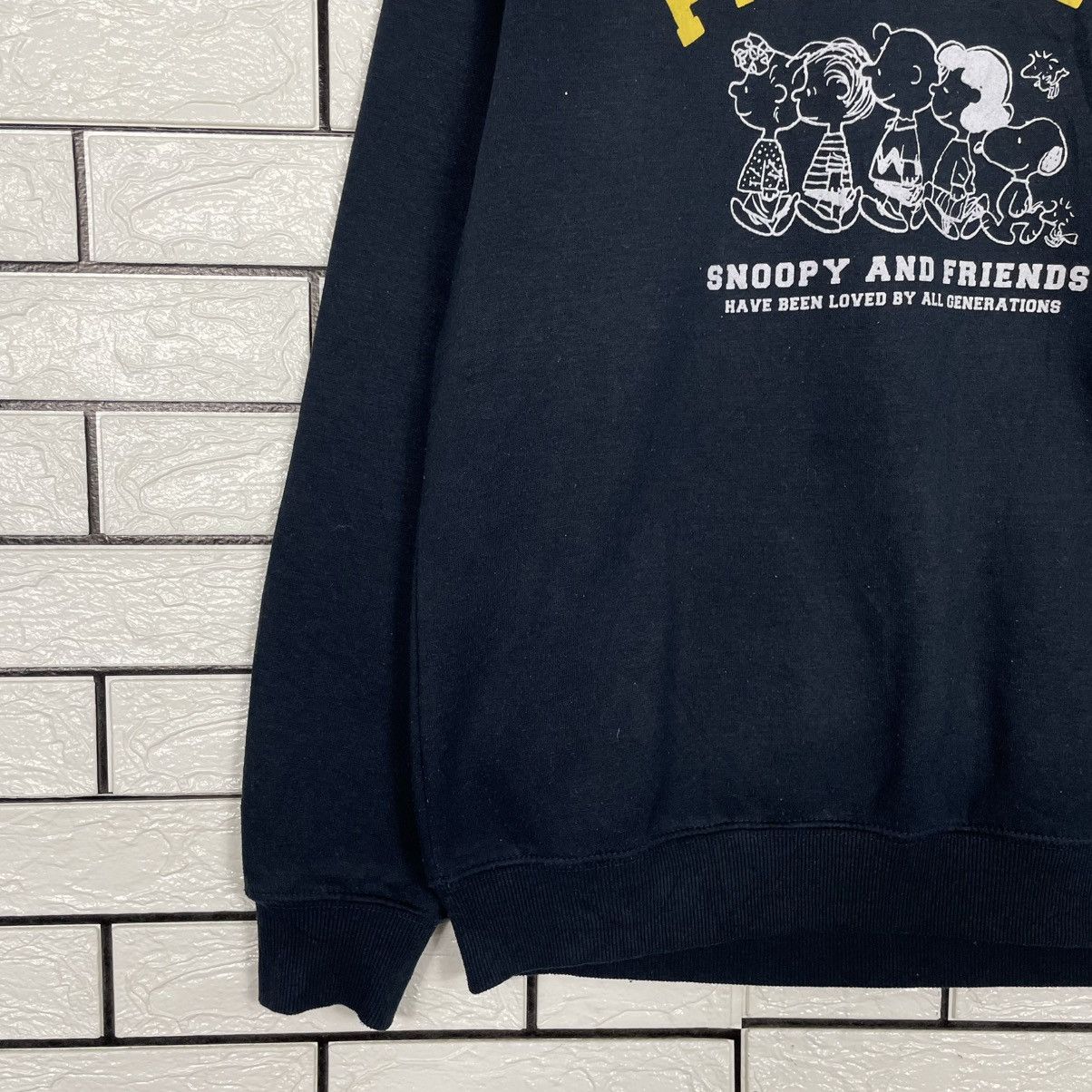 Peanuts Peanuts Snoopy Black Sweatshirt Size US M / EU 48-50 / 2 - 3 Thumbnail
