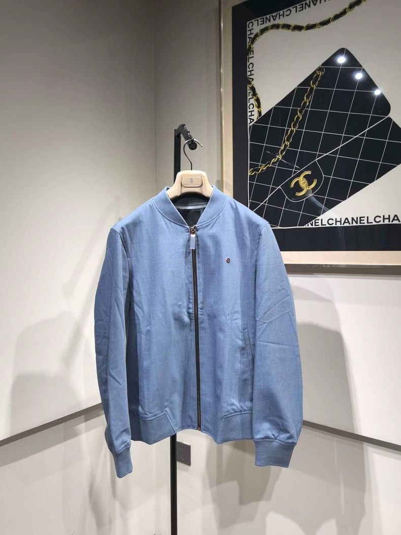 Givenchy Givenchy Heather blue textured jacket, wool Size US M / EU 48-50 / 2 - 1 Thumbnail