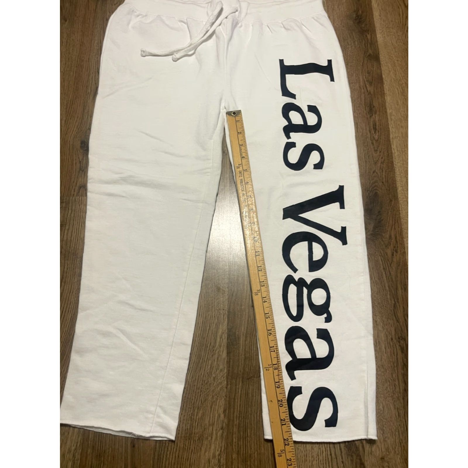 Vintage VINTAGE Girl Pants Womens Large Black White Capris Tie Waist Las Vegas Shirt Size 36" / US 14 / IT 50 - 7 Thumbnail