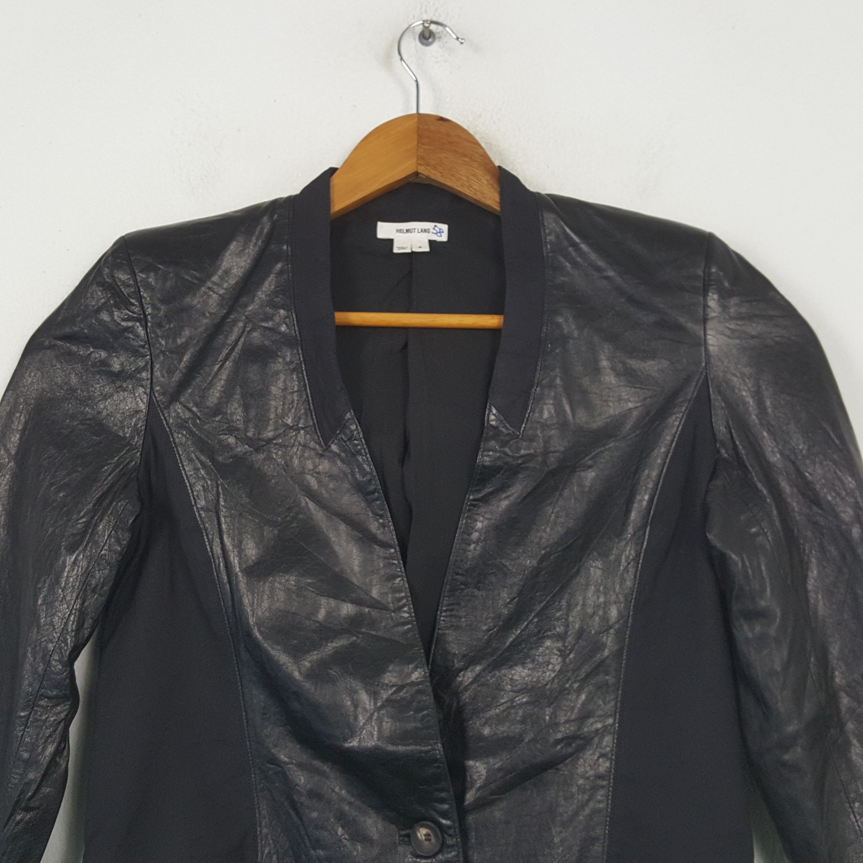 Helmut Lang Vintage Helmut Lang Fashion Brand Blazer Jacket RR8 Size XS / US 0-2 / IT 36-38 - 2 Thumbnail