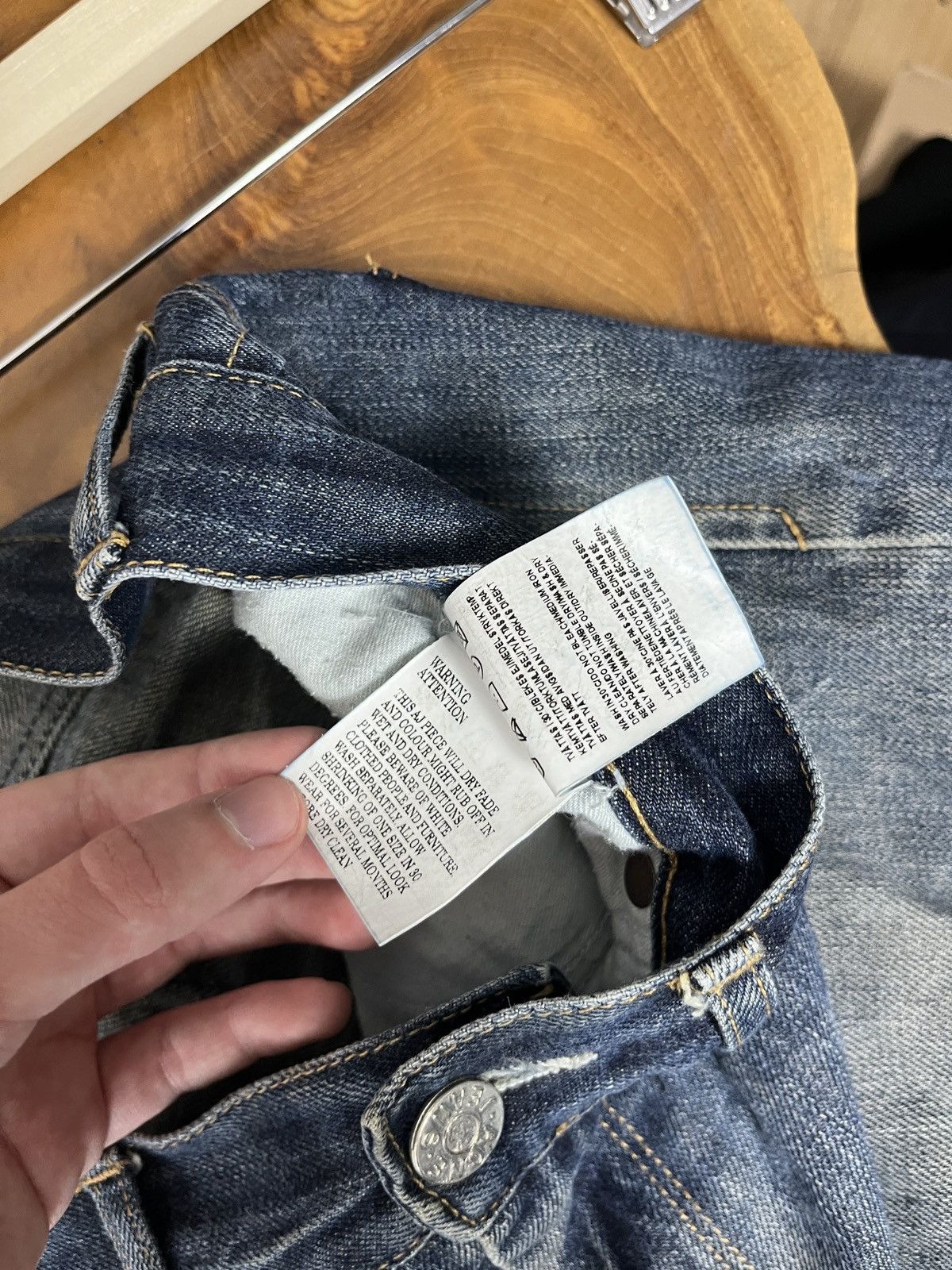 Acne Studios Acne Studios washed jeans luxury rare vintage avantgarde Size US 31 - 7 Thumbnail