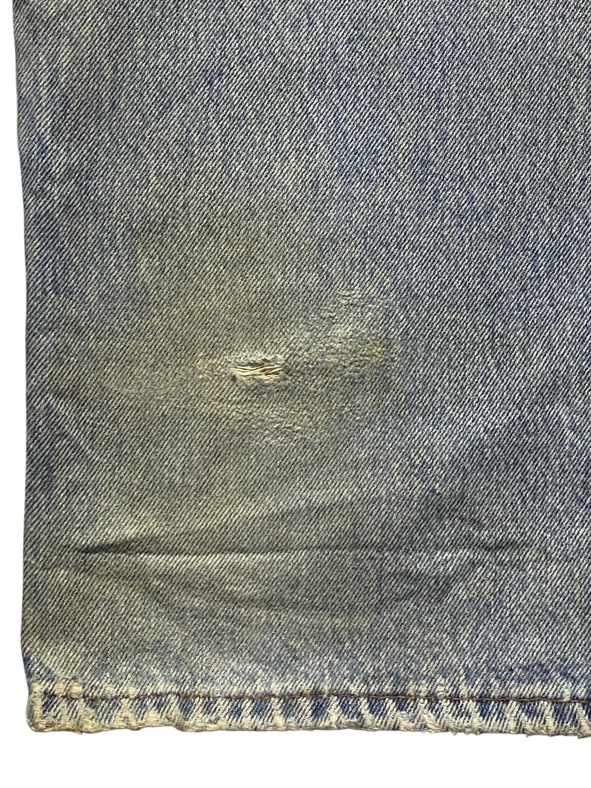 Levi's Vintage Clothing Levis 501 80’s Grunge Patches Style Distressed Jeans Size US 36 / EU 52 - 18 Thumbnail