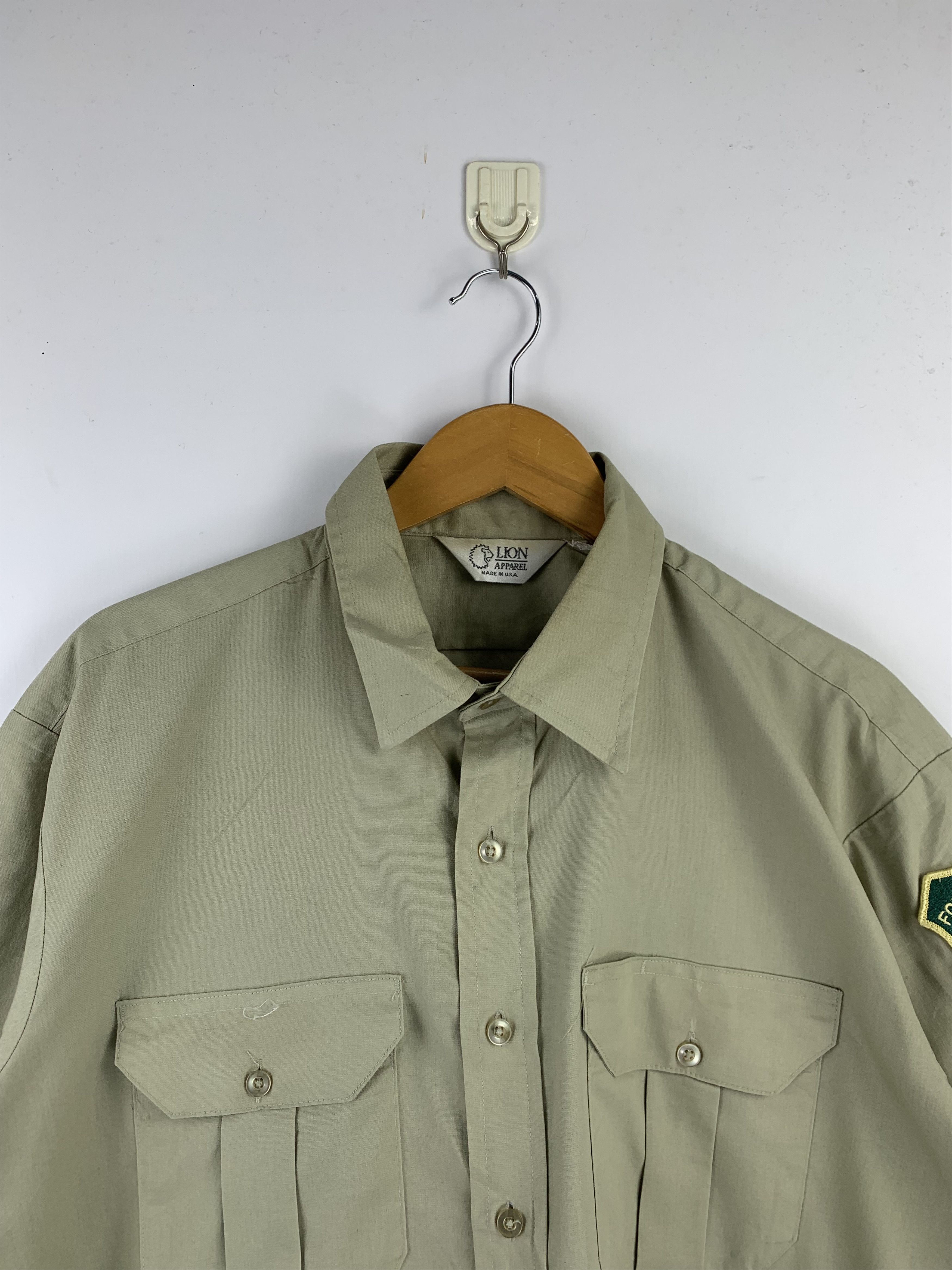 Uniform Wares Vintage 70s Us Forest Service Uniform Workers J1527 Jacket Size US XL / EU 56 / 4 - 2 Thumbnail