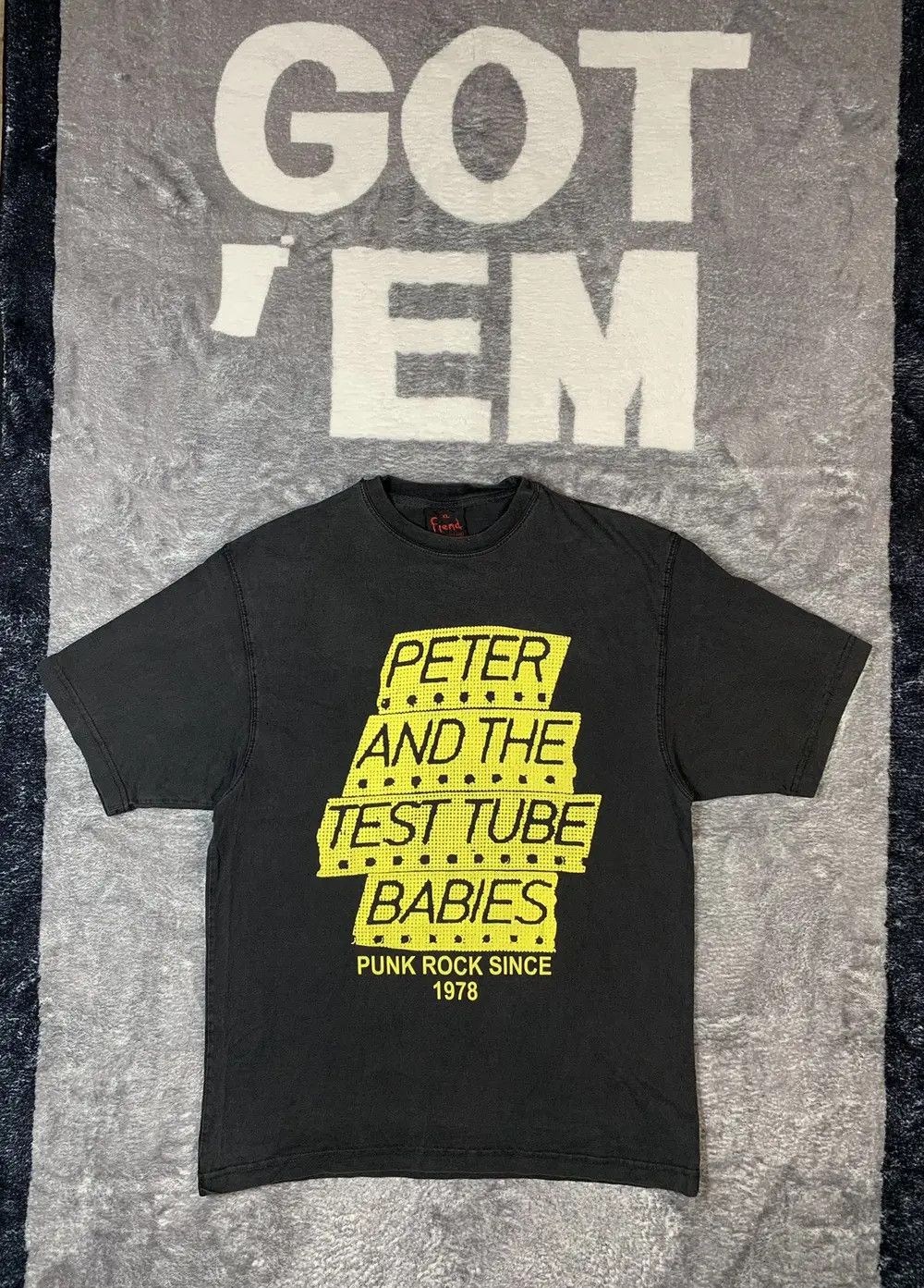 Band Tees × Vintage Vintage 00’s 2002 Peter and The Test Tube Babies T Shirt Tee Size US M / EU 48-50 / 2 - 1 Thumbnail