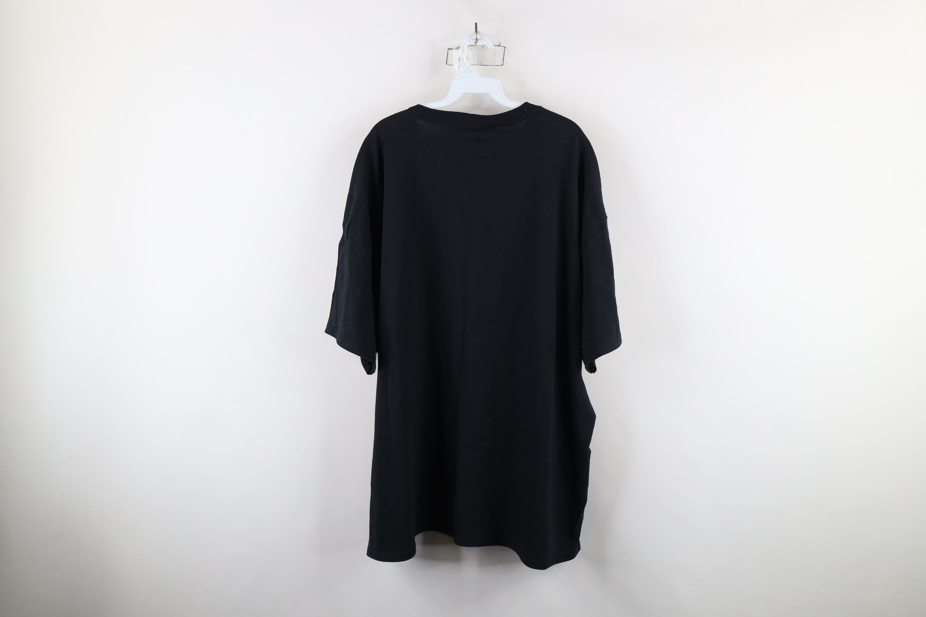 Vintage Deadstock Vintage Y2K Streetwear Short Sleeve T-Shirt Black Size US XXL / EU 58 / 5 - 9 Thumbnail