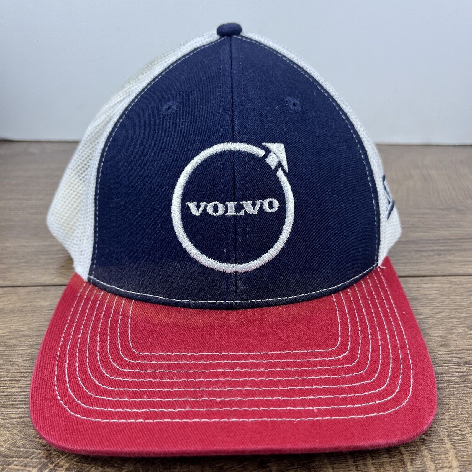Other VOLVO Snapback Hat VOLVO Blue Red Hat Adjustable Adult Size Size ONE SIZE - 2 Thumbnail