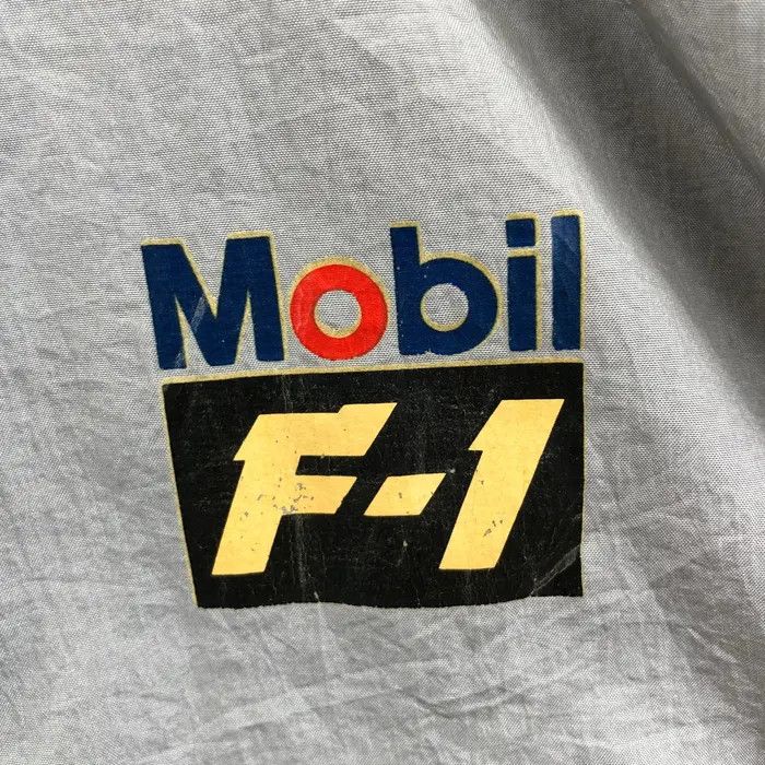 Vintage Vtg 90’ MOBIL F-1 RACING Team Formula 1 Jacket Motorsport Size US XL / EU 56 / 4 - 5 Thumbnail