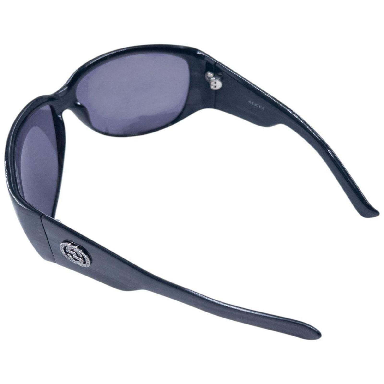 Gucci Vintage 2000s Gucci Diamonte Sunglasses Size ONE SIZE - 4 Thumbnail