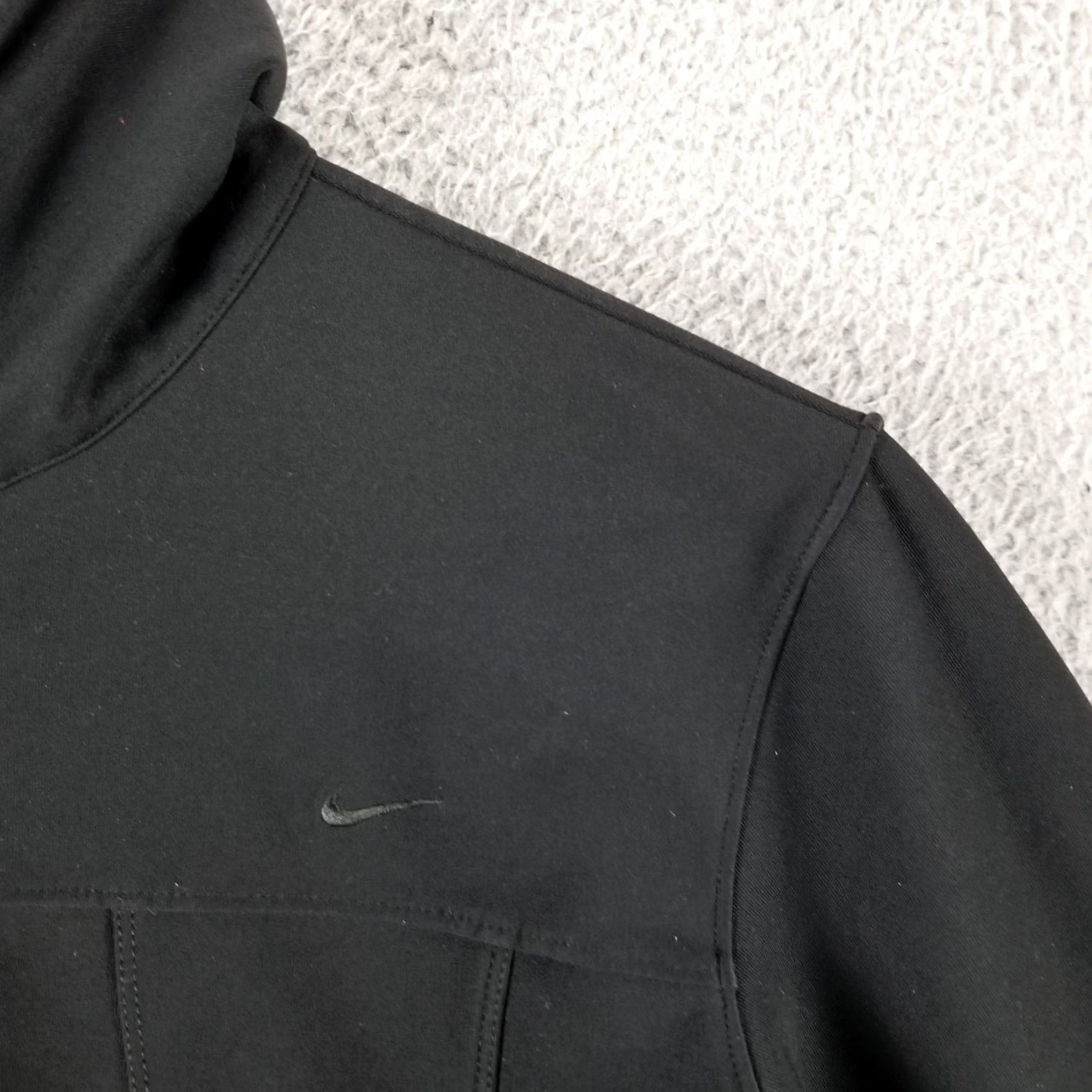 Nike VINTAGE Nike Jacket Women M Black Full Zip 90s Track Jacket Casual Activewear Coat Stadium Sports Weather Size M / US 6-8 / IT 42-44 - 2 Thumbnail