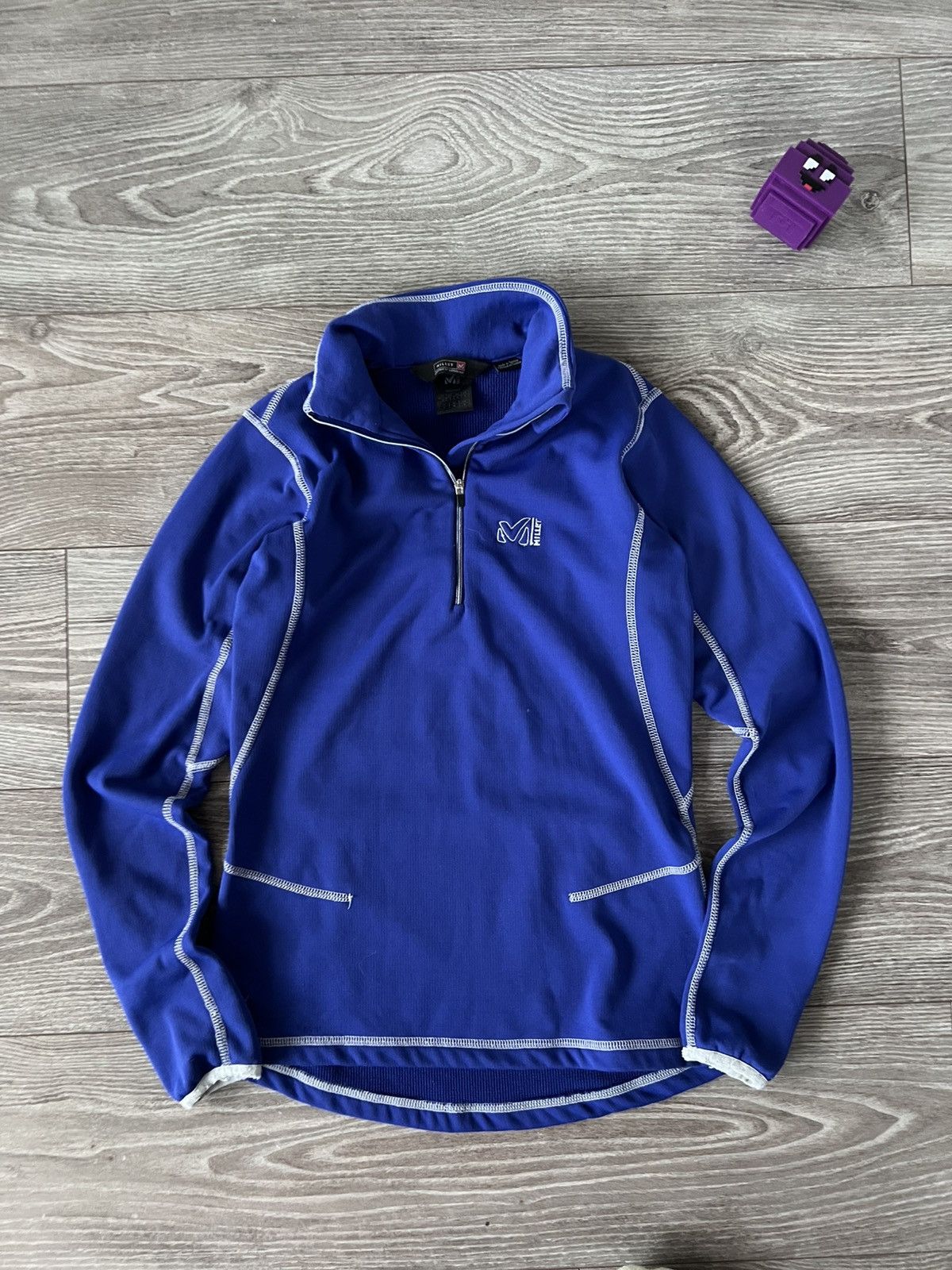 Other Millet Mountain Expedition Equipment Termo Wool Zip Blouses Size S / US 4 / IT 40 - 6 Thumbnail