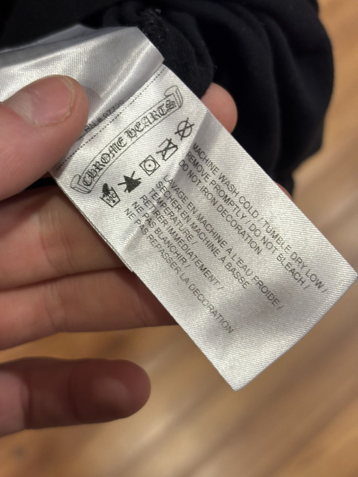 Chrome Hearts Chrome Hearts Eye Chart Tee Size US L / EU 52-54 / 3 - 8 Thumbnail