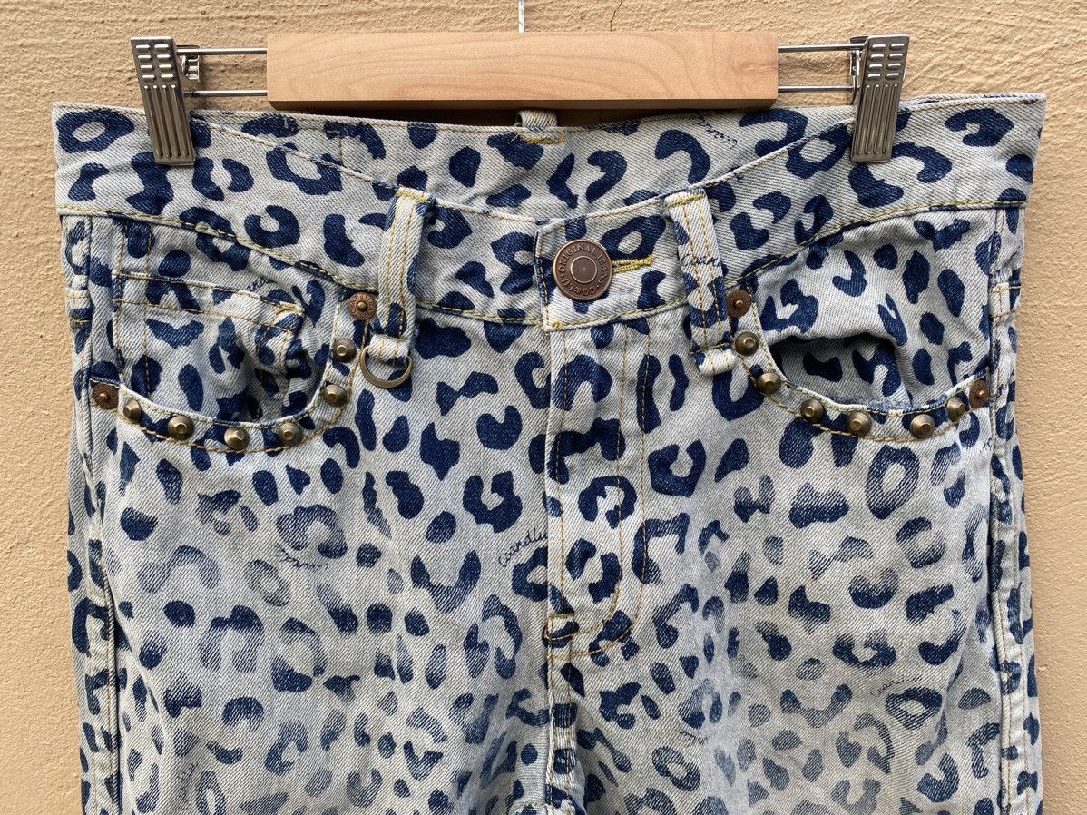 Hysteric Glamour × Japanese Brand Co&Lu Leopard Camo Jeans Size US 32 / EU 48 - 7 Thumbnail