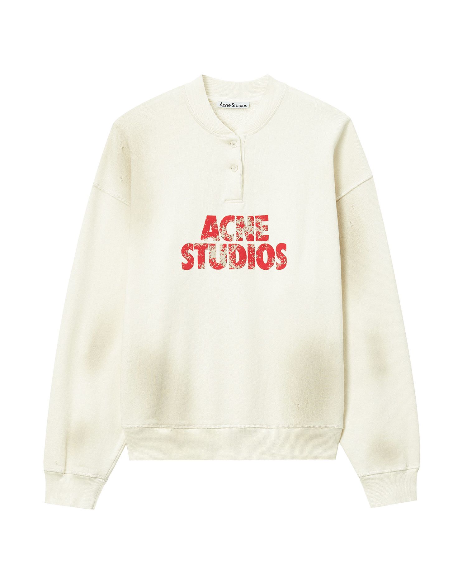 Acne Studios Acne Studios Wear Letter Graphic Sweatshirt Size S / US 4 / IT 40 - 1 Thumbnail