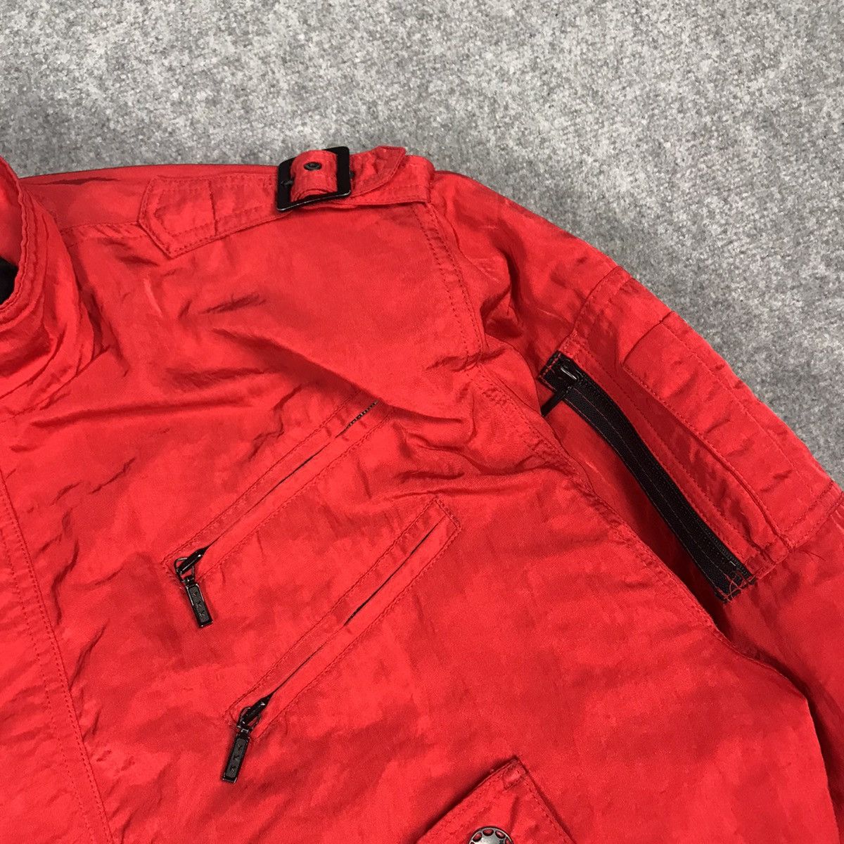 Sports Specialties VINTAGE TOM’S RACING JAPANESE BOMBER RED JACKET Size US M / EU 48-50 / 2 - 3 Thumbnail