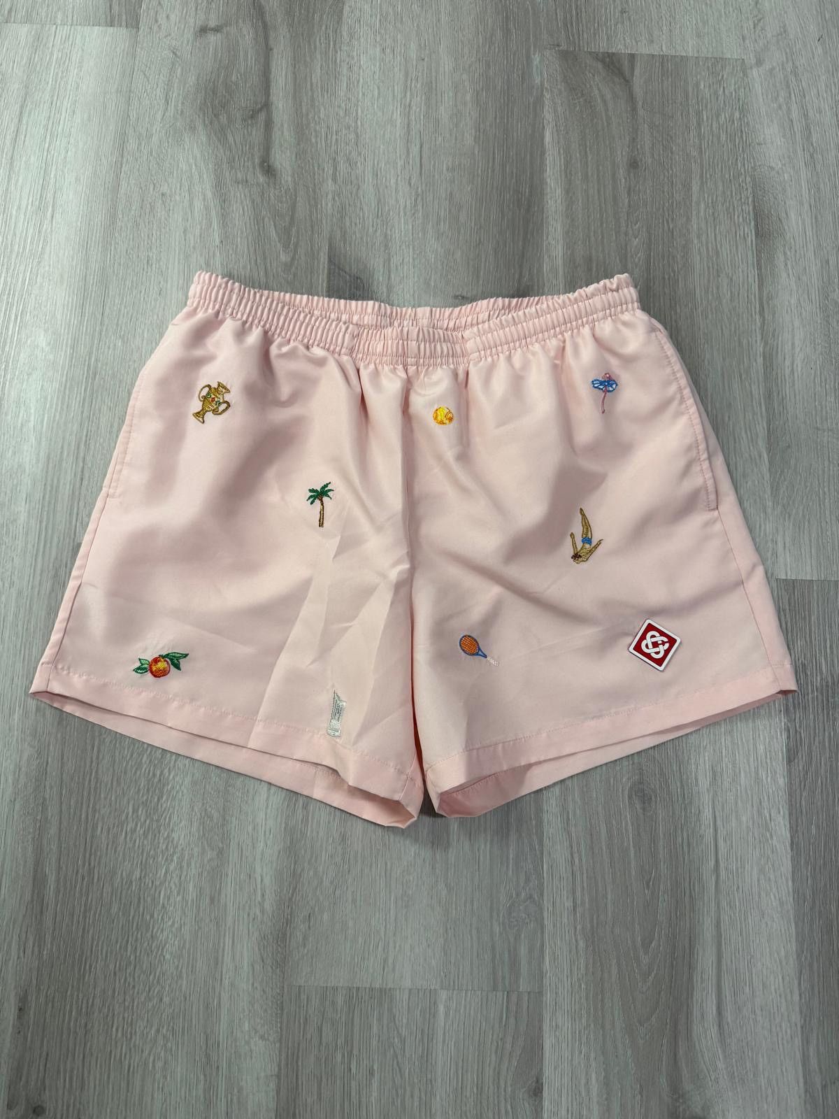 Casablanca Swim Embroidery Shorts