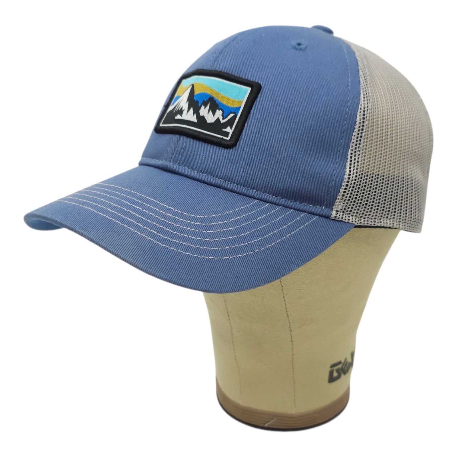 Other Mountains Grand Tetons Embroidered Patch Mesh Snapback Cap Size ONE SIZE - 2 Thumbnail
