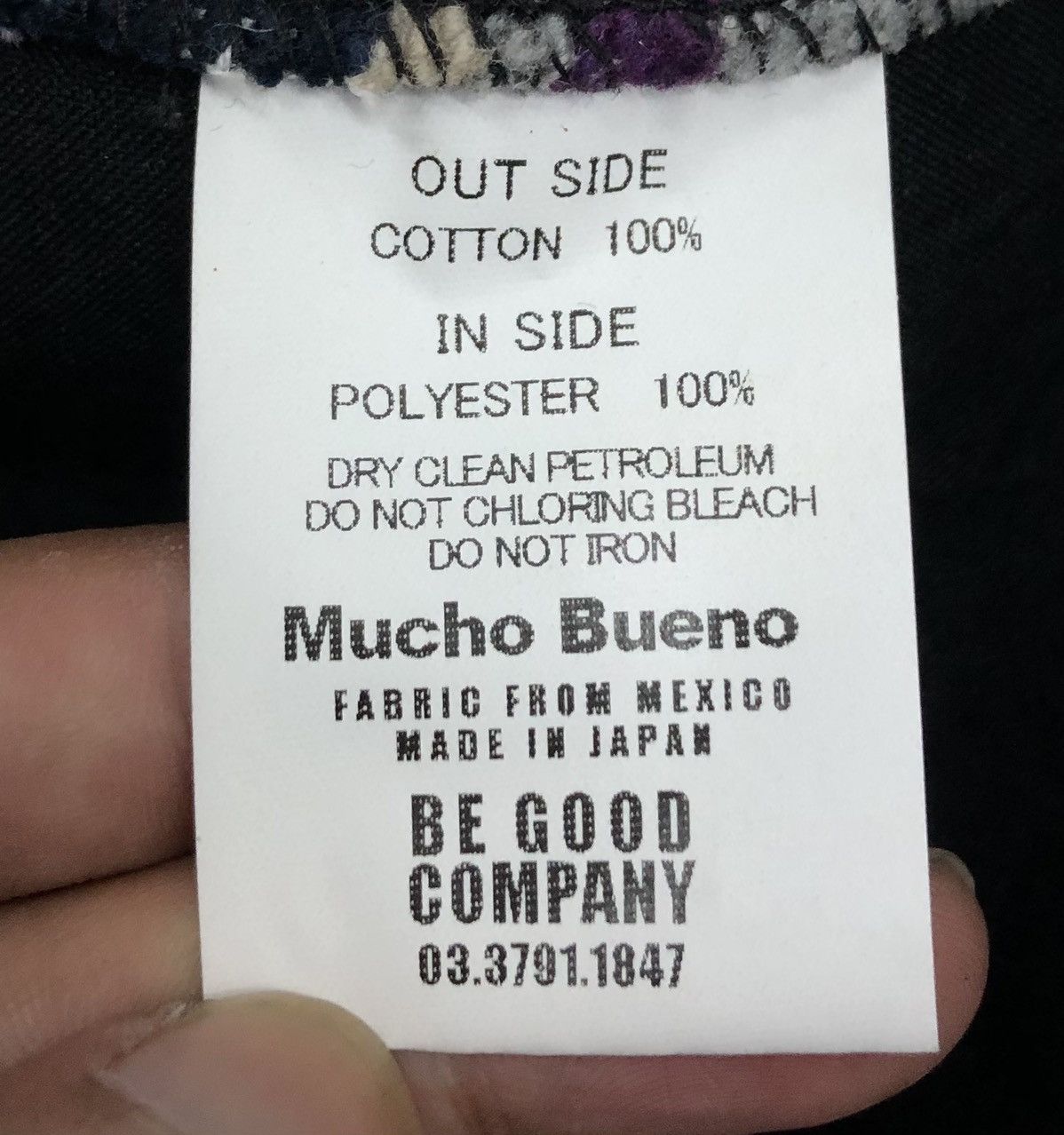 Japanese Brand × Vintage Vintage Mucho Bueno by Be Good Company Sleeveless Jacket Size S / US 4 / IT 40 - 12 Thumbnail