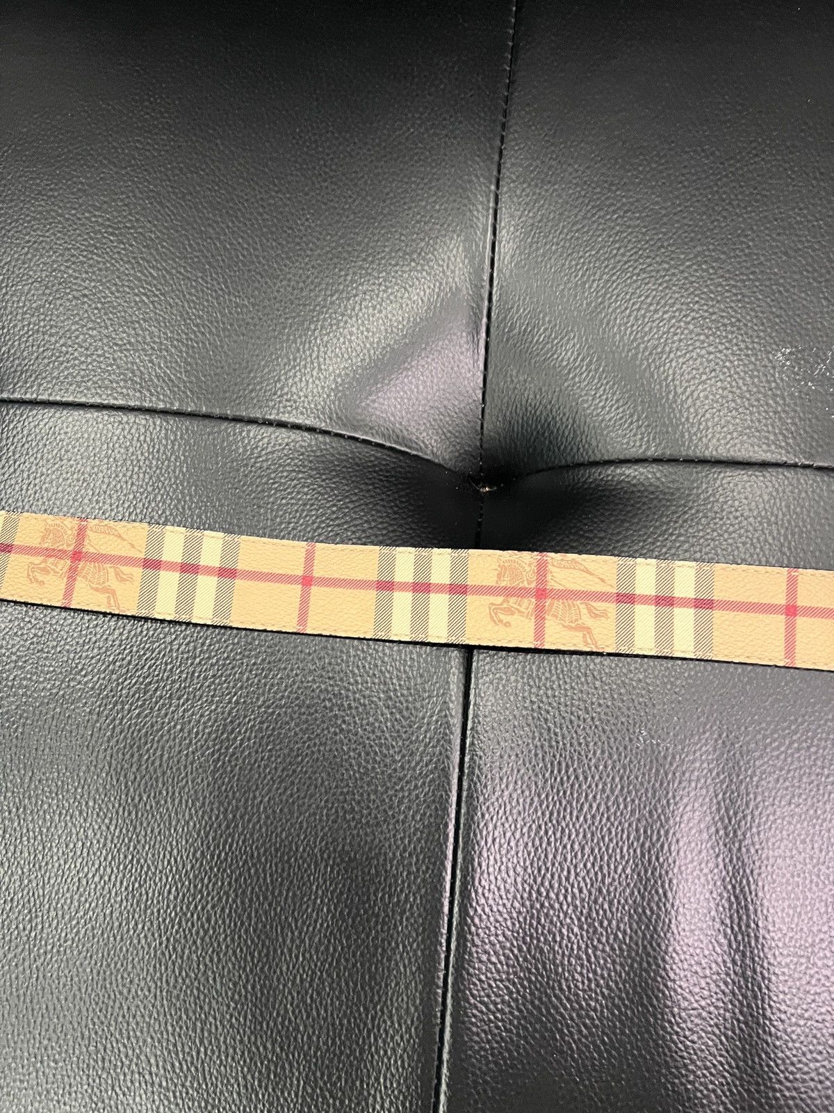 Burberry Burberry Equestrian Knight Check Belt Size ONE SIZE - 15 Thumbnail
