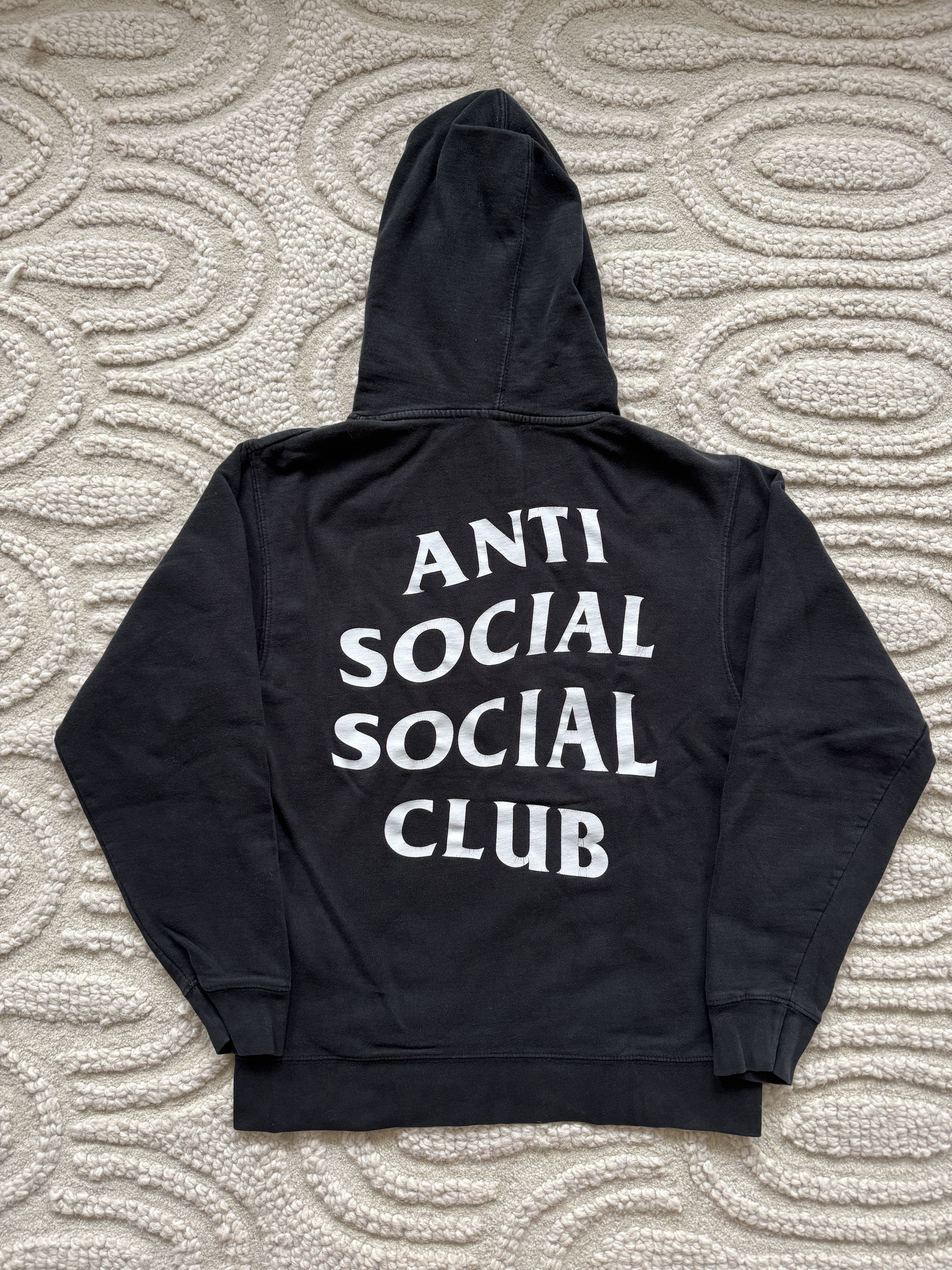 Anti Social Social Club Anti Social Social Club Black Hoodie Size US S / EU 44-46 / 1 - 4 Thumbnail