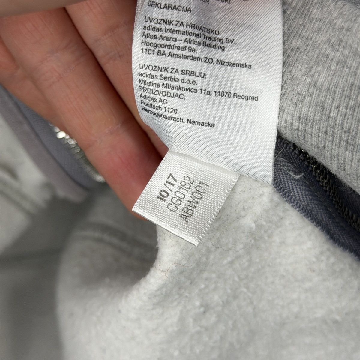 Adidas × Stella McCartney Adidas Stella McCartney Hoodie Boxy Crop Sweatshirt Y2K Size XS / US 0-2 / IT 36-38 - 8 Thumbnail