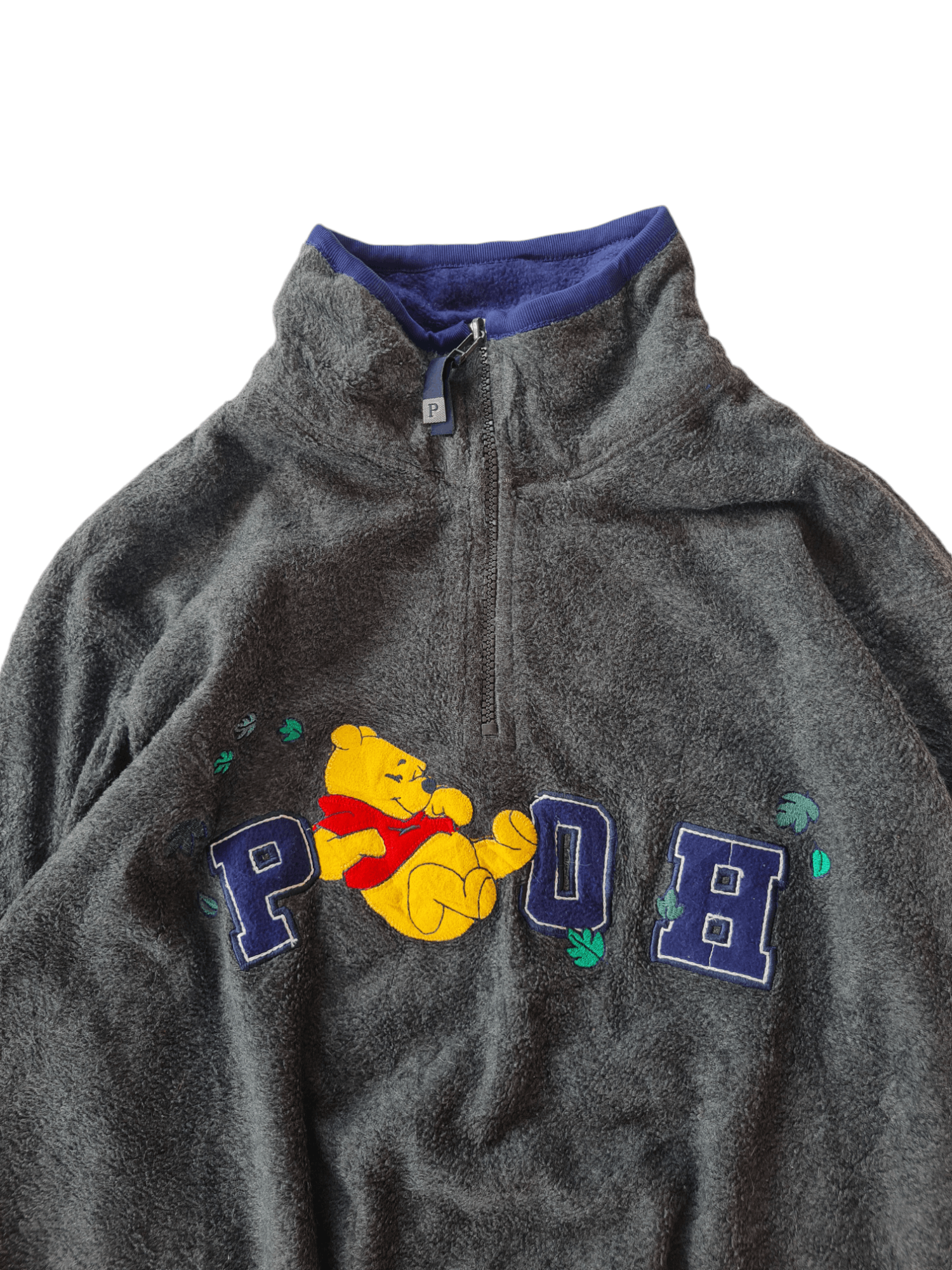 Disney × Vintage Vintage Pooh Fleece Jacket Size US L / EU 52-54 / 3 - 4 Thumbnail