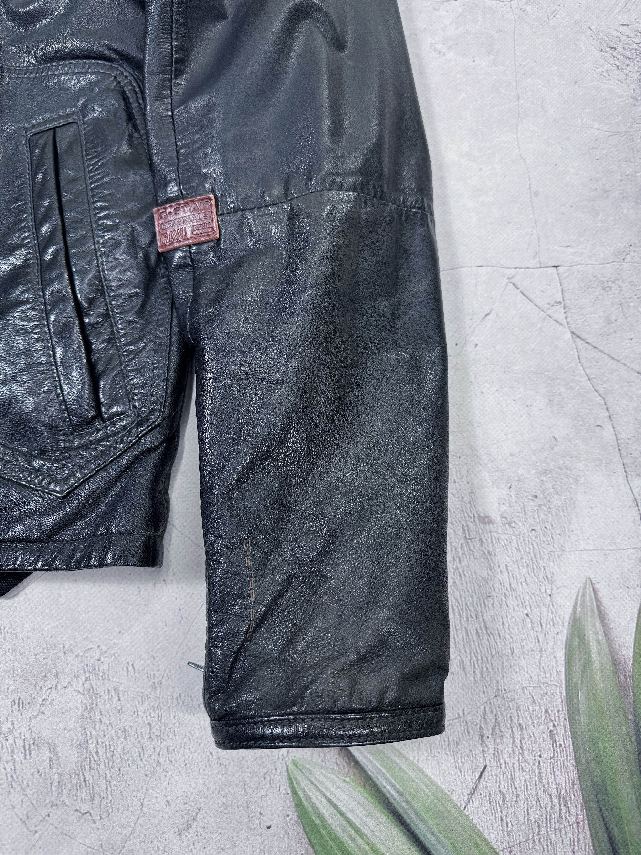 G-Star G-Star Raw Goat Leather Jacket Rco Brando Men Size US M / EU 48-50 / 2 - 10 Thumbnail