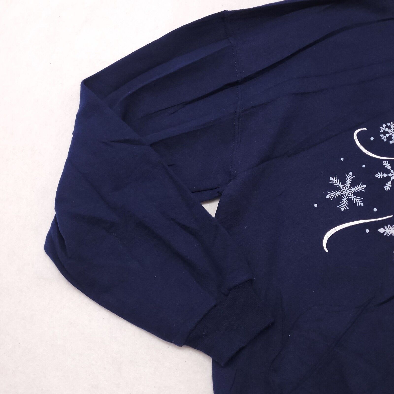 Jerzees Jerzees Casual Sweatshirt Womens Size Medium M Blue White Size M / US 6-8 / IT 42-44 - 5 Thumbnail