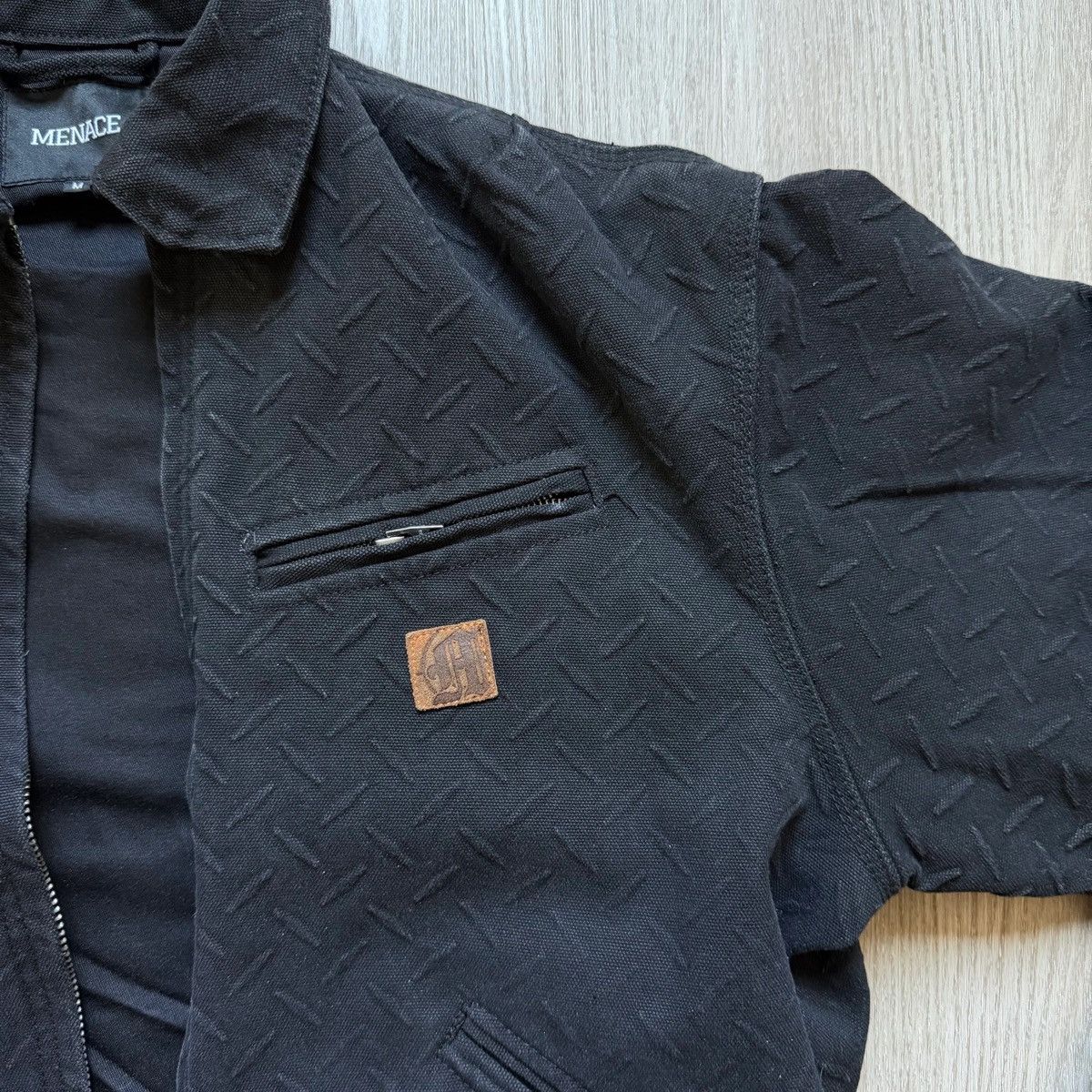 Menace Menace LA Black Workwear Jacket Medium Size US M / EU 48-50 / 2 - 4 Thumbnail