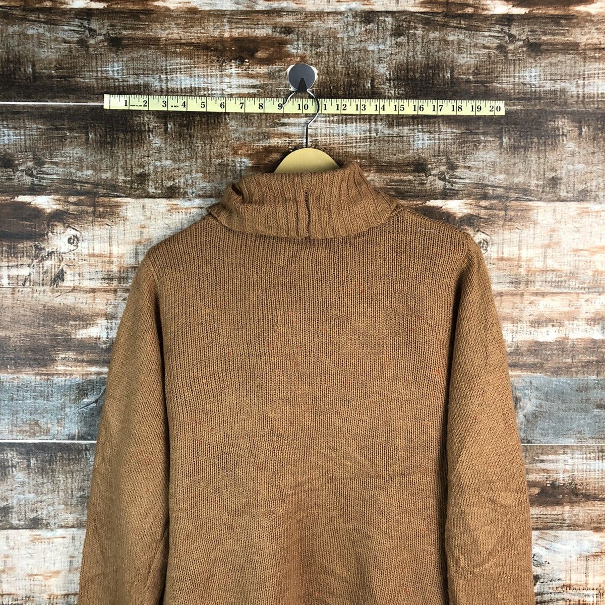 Homespun Knitwear × Japanese Brand M.M.O Brown cardigan vintage Knitwear #A2339 Size US M / EU 48-50 / 2 - 14 Thumbnail