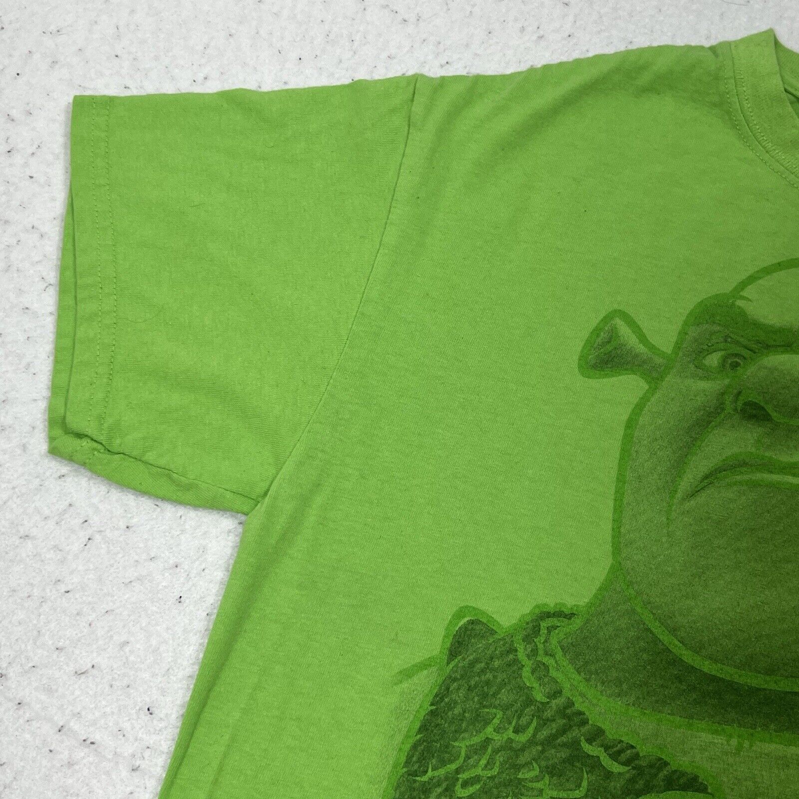 Universal Studios Universal Studios Medium Shrek 4-D Green Graphic T Shirt Size US M / EU 48-50 / 2 - 5 Thumbnail