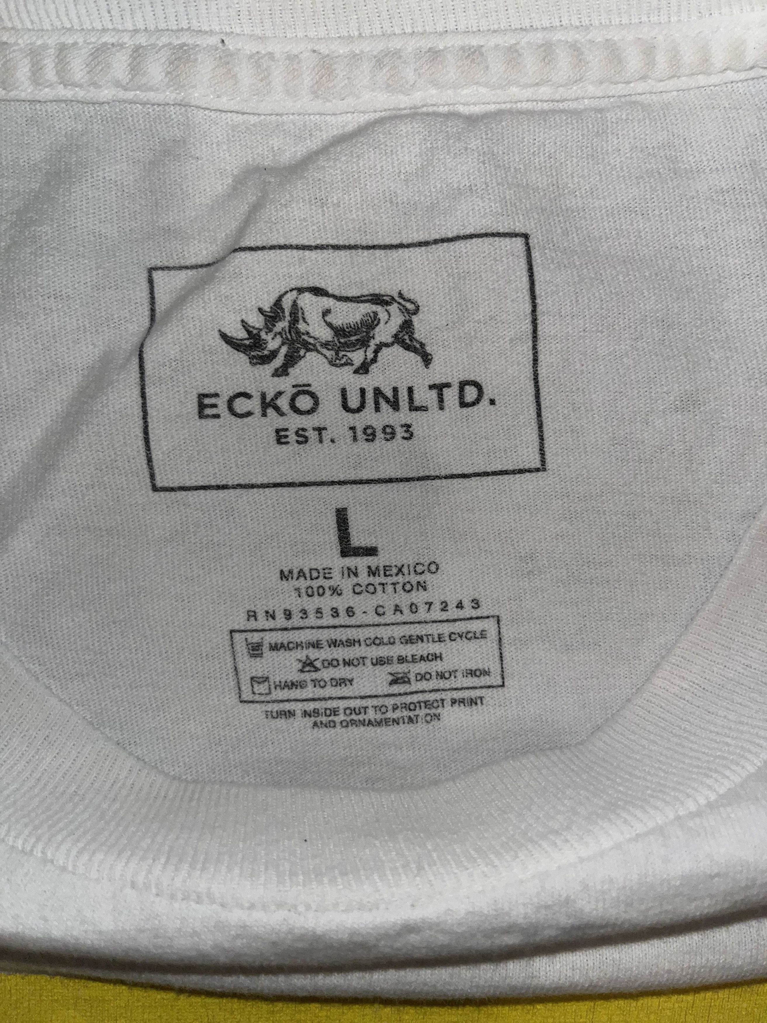 Ecko Unltd. Y2K Ecko Unltd. Worldwide Brazil Flag Shirt Size US L / EU 52-54 / 3 - 4 Thumbnail