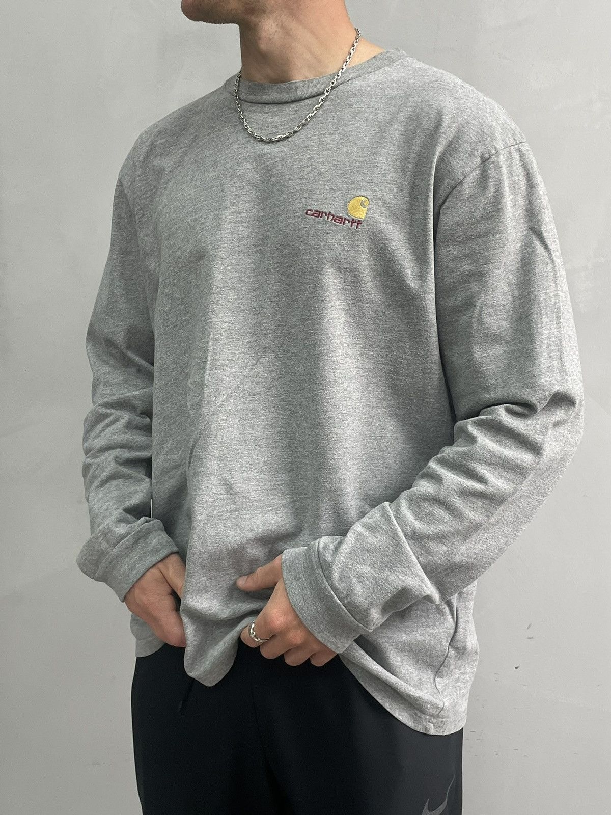 Carhartt Rare 90s Carhartt Longsleeve boxy y2k sun faded Size US XL / EU 56 / 4 - 1 Thumbnail