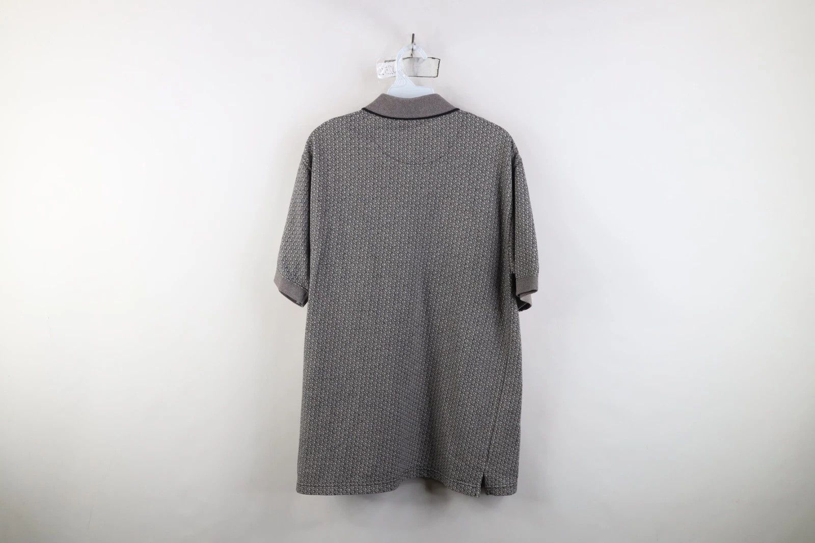 Vintage Vintage 90s Streetwear Knit Collared Golf Polo Shirt Gray Size US M / EU 48-50 / 2 - 9 Thumbnail